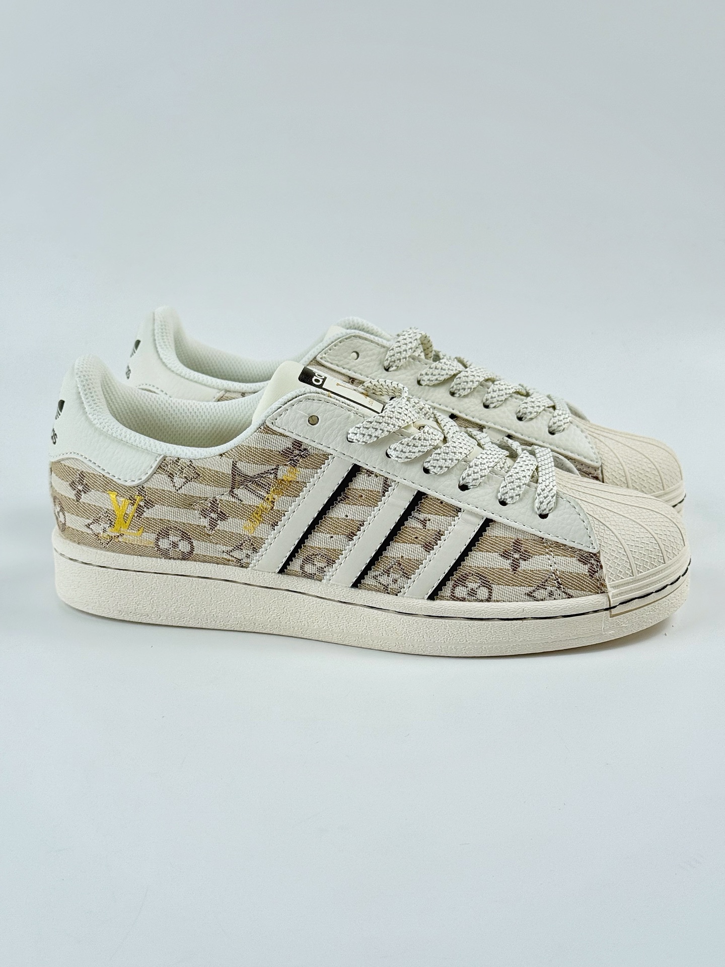 AD Originals Superstar x Louis Vuitton 白黄满天星 JY8920