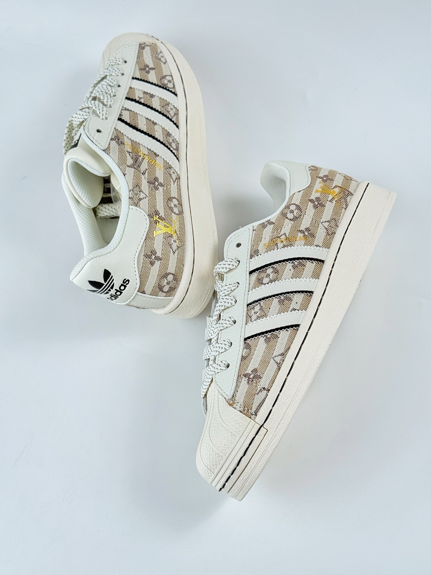 AD Originals Superstar x Louis Vuitton 白黄满天星 JY8920
