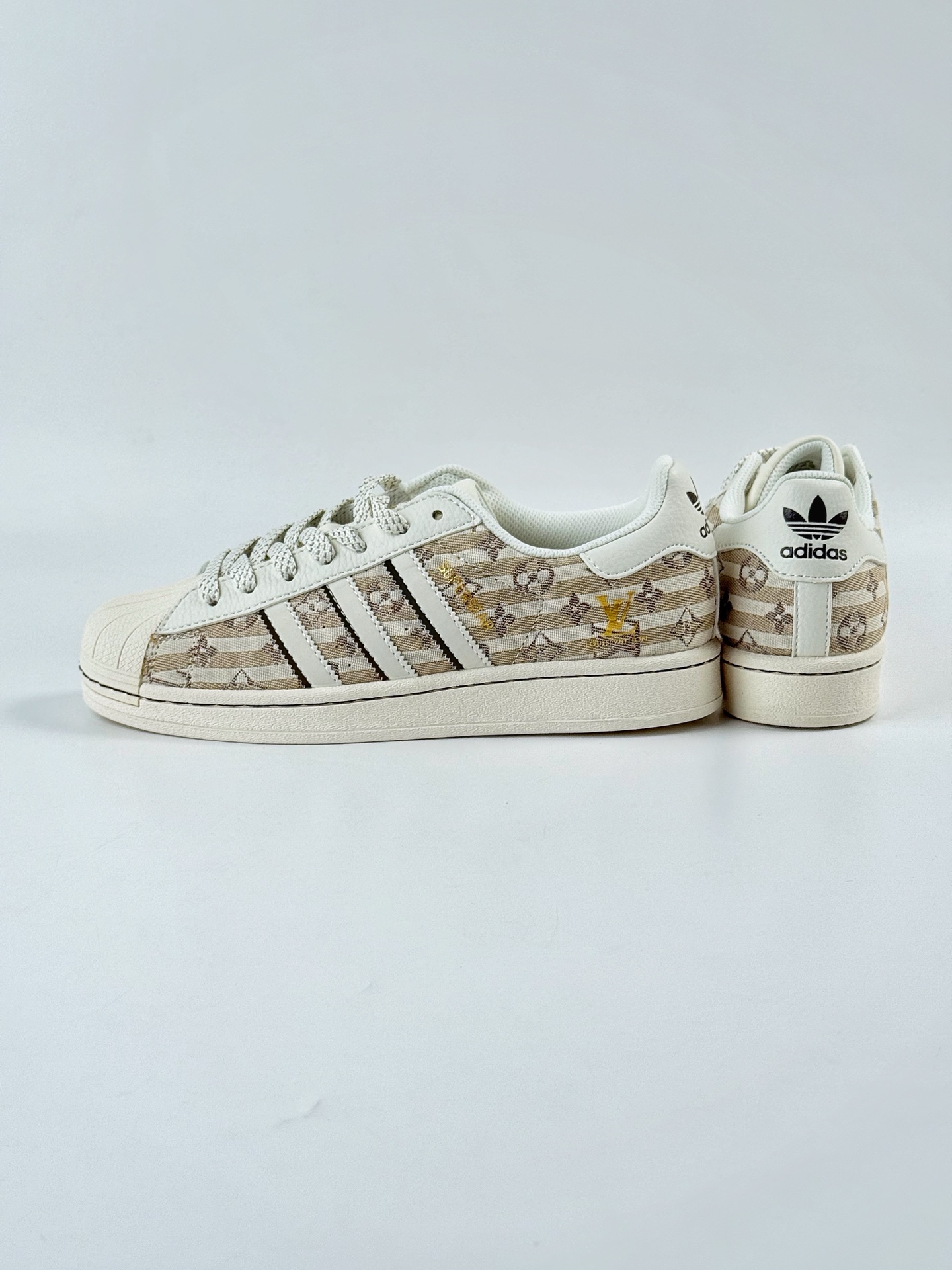 AD Originals Superstar x Louis Vuitton 白黄满天星 JY8920