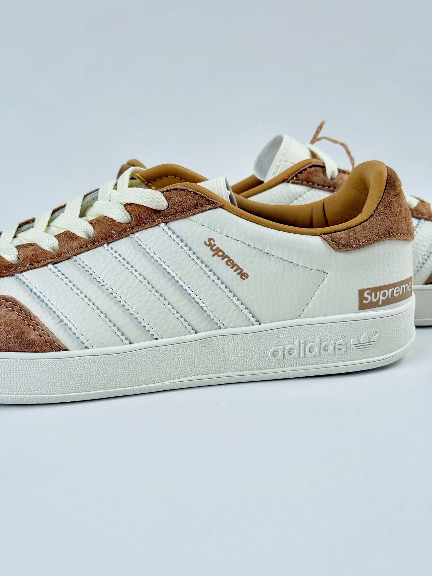 adidas Originals Gazelle INdoor x superme 三叶草休闲防滑耐磨低帮板鞋 DD6606