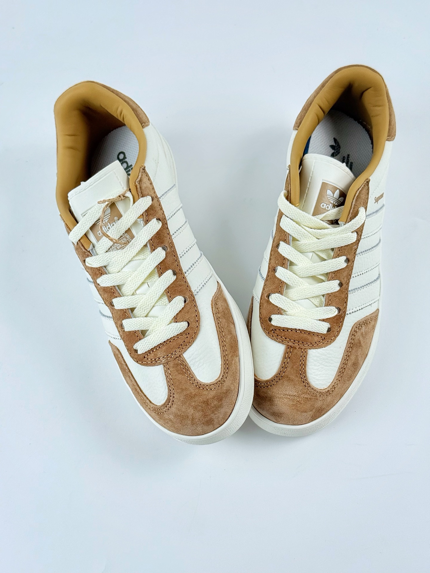 adidas Originals Gazelle INdoor x superme 三叶草休闲防滑耐磨低帮板鞋 DD6606