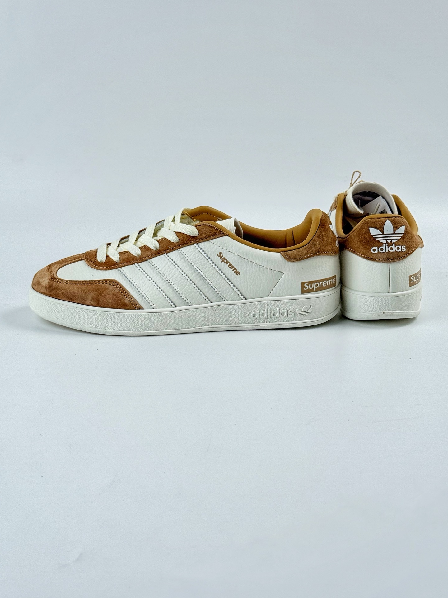 adidas Originals Gazelle INdoor x superme 三叶草休闲防滑耐磨低帮板鞋 DD6606