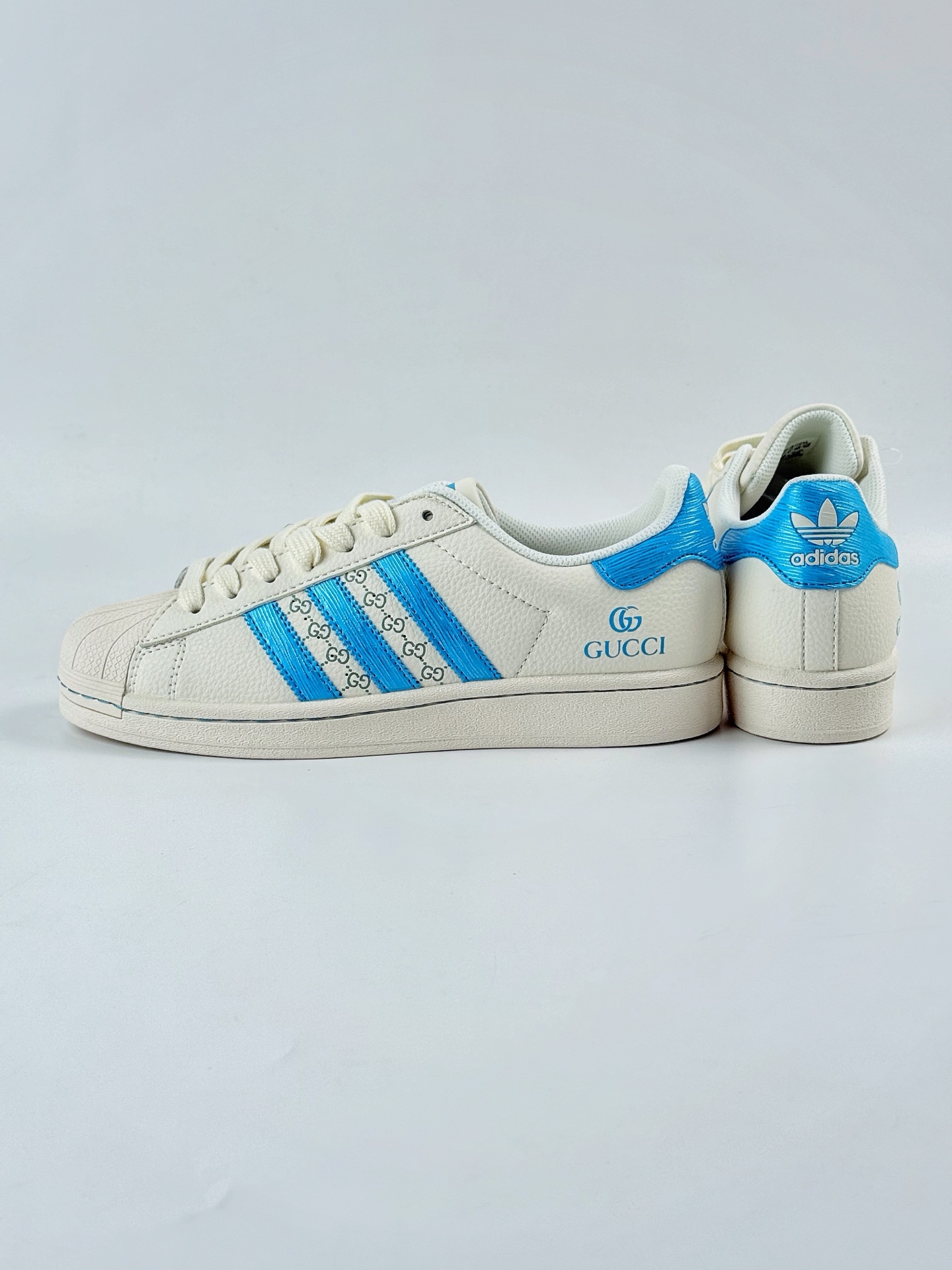 AD Originals Superstar x x GUCCI 白蓝 采 HS3072