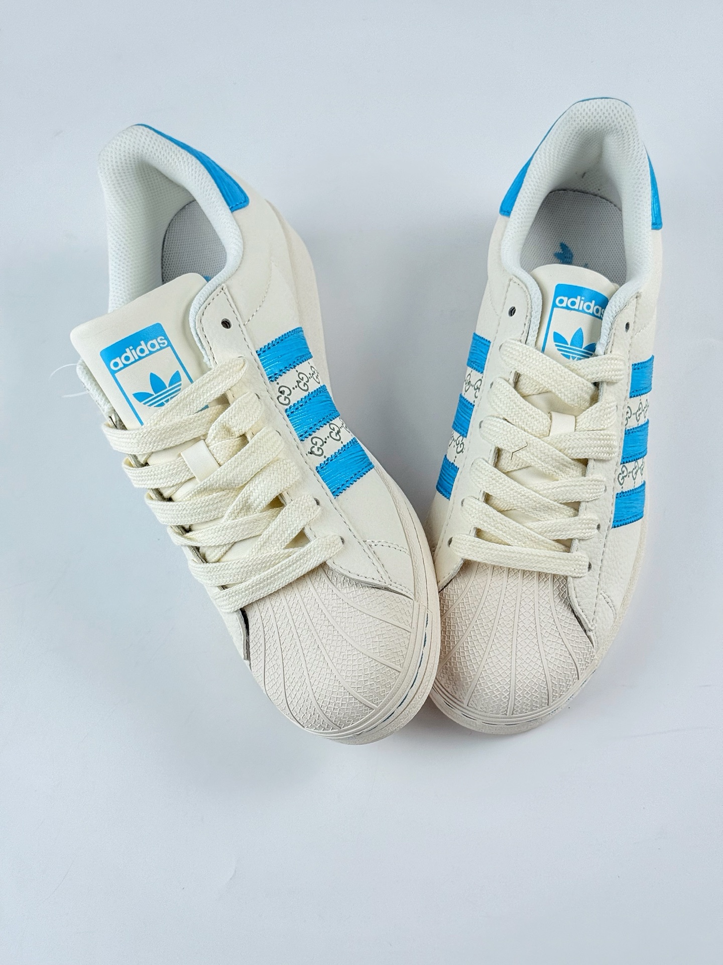 AD Originals Superstar x x GUCCI 白蓝 采 HS3072