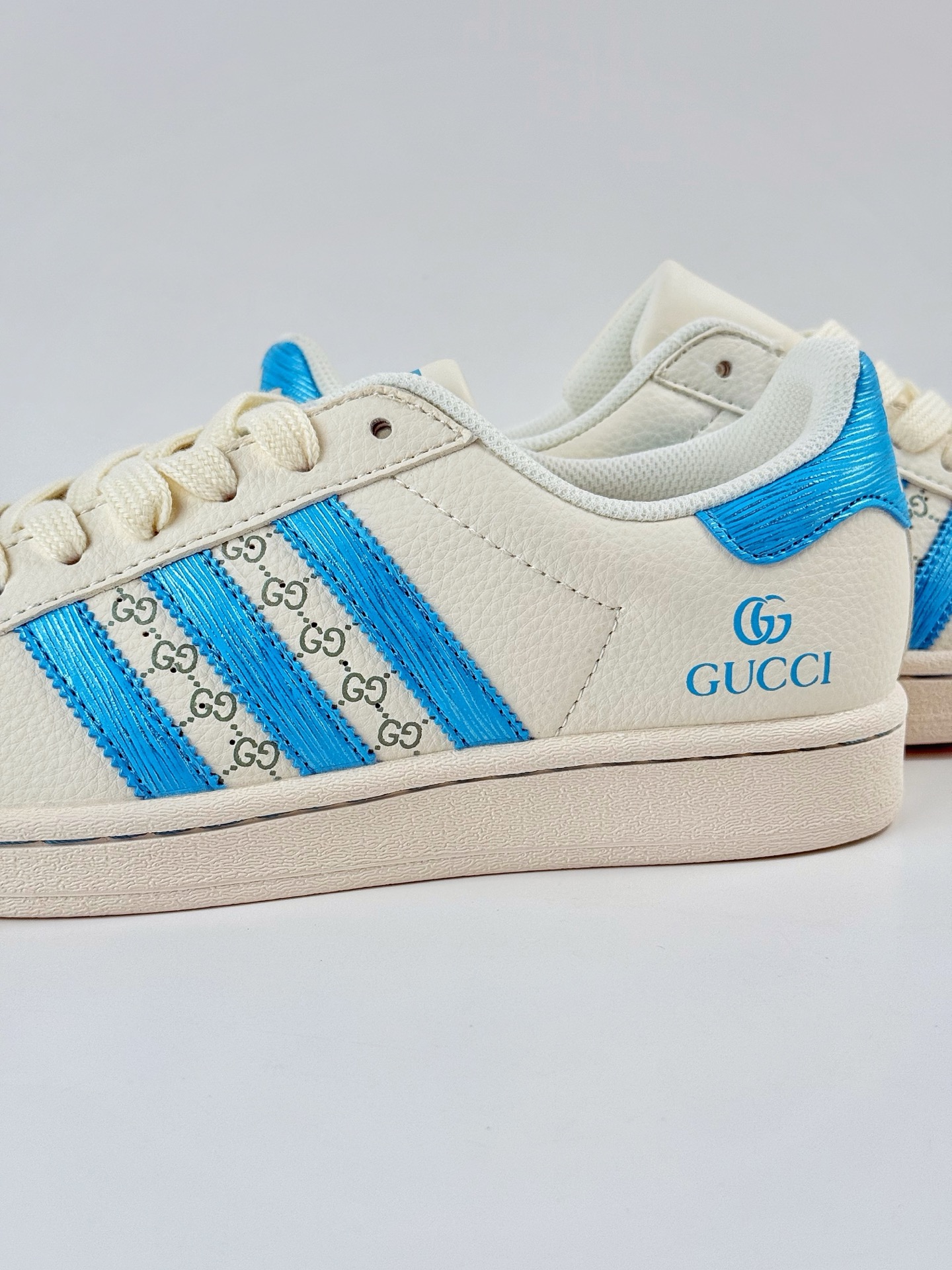 AD Originals Superstar x x GUCCI 白蓝 采 HS3072