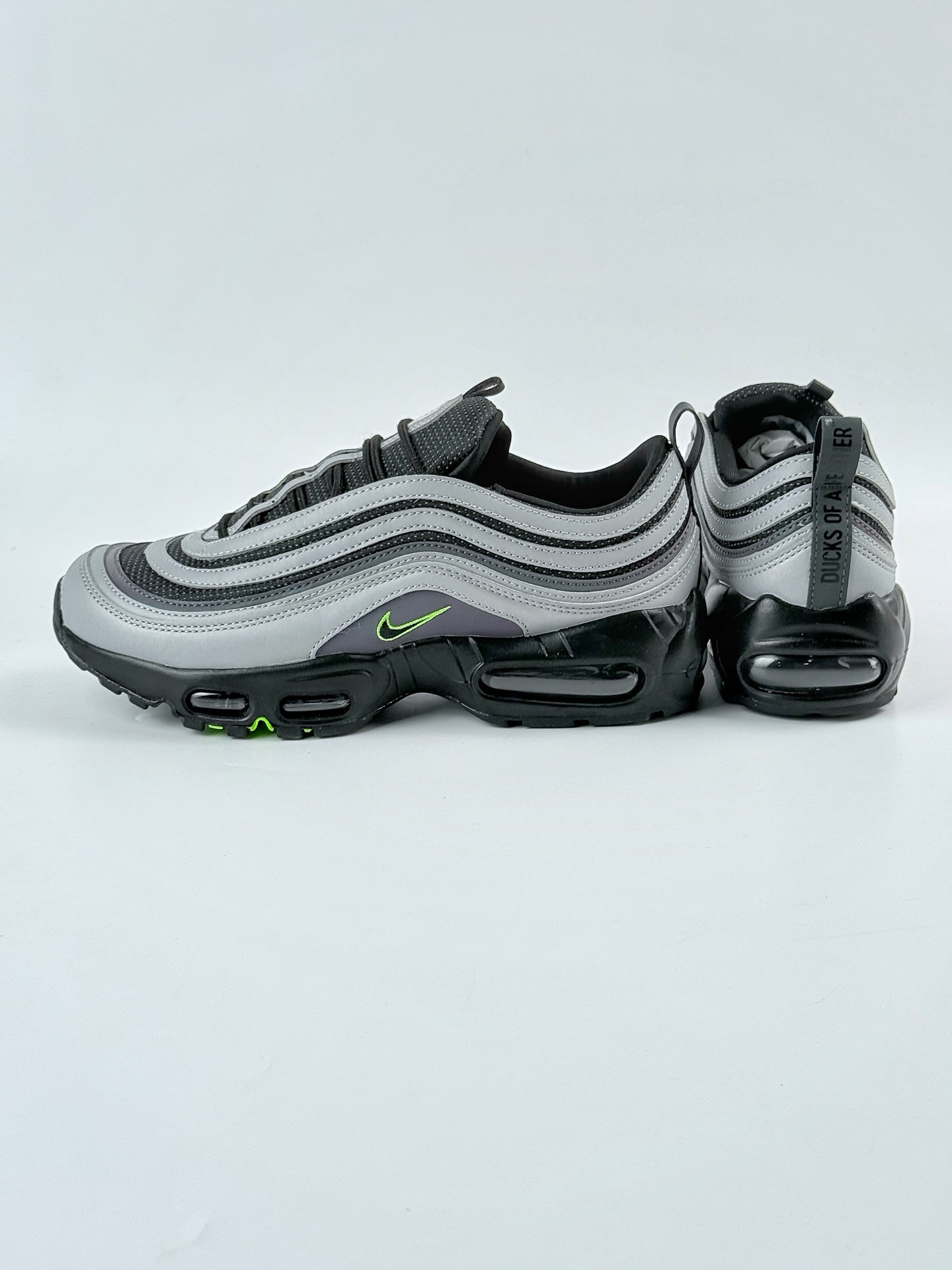 Division Street x Nike Air Max 95/97 复刻灰黑 纯原版本 复古休闲跑步鞋 IM2174-001