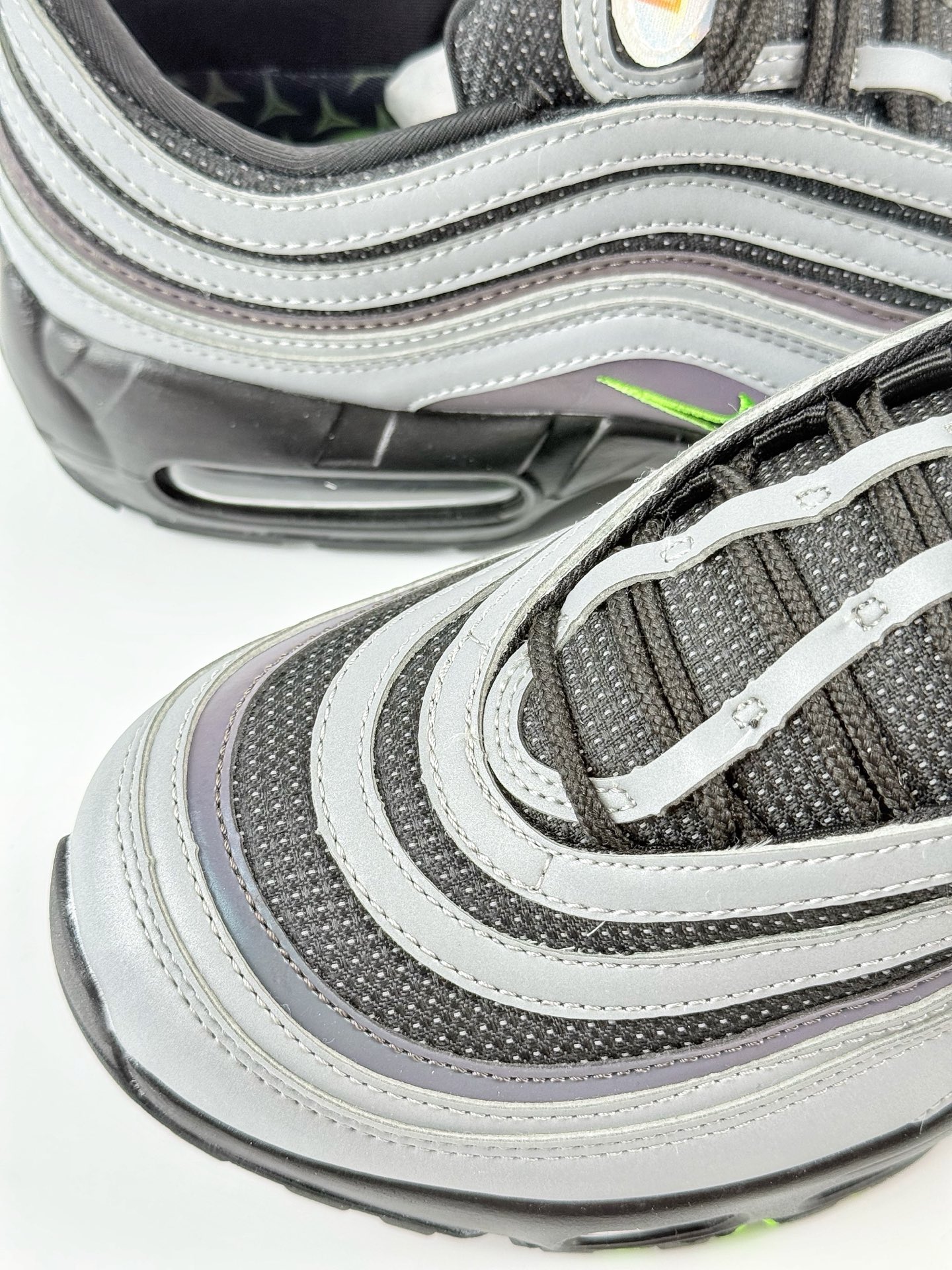 Division Street x Nike Air Max 95/97 复刻灰黑 纯原版本 复古休闲跑步鞋 IM2174-001