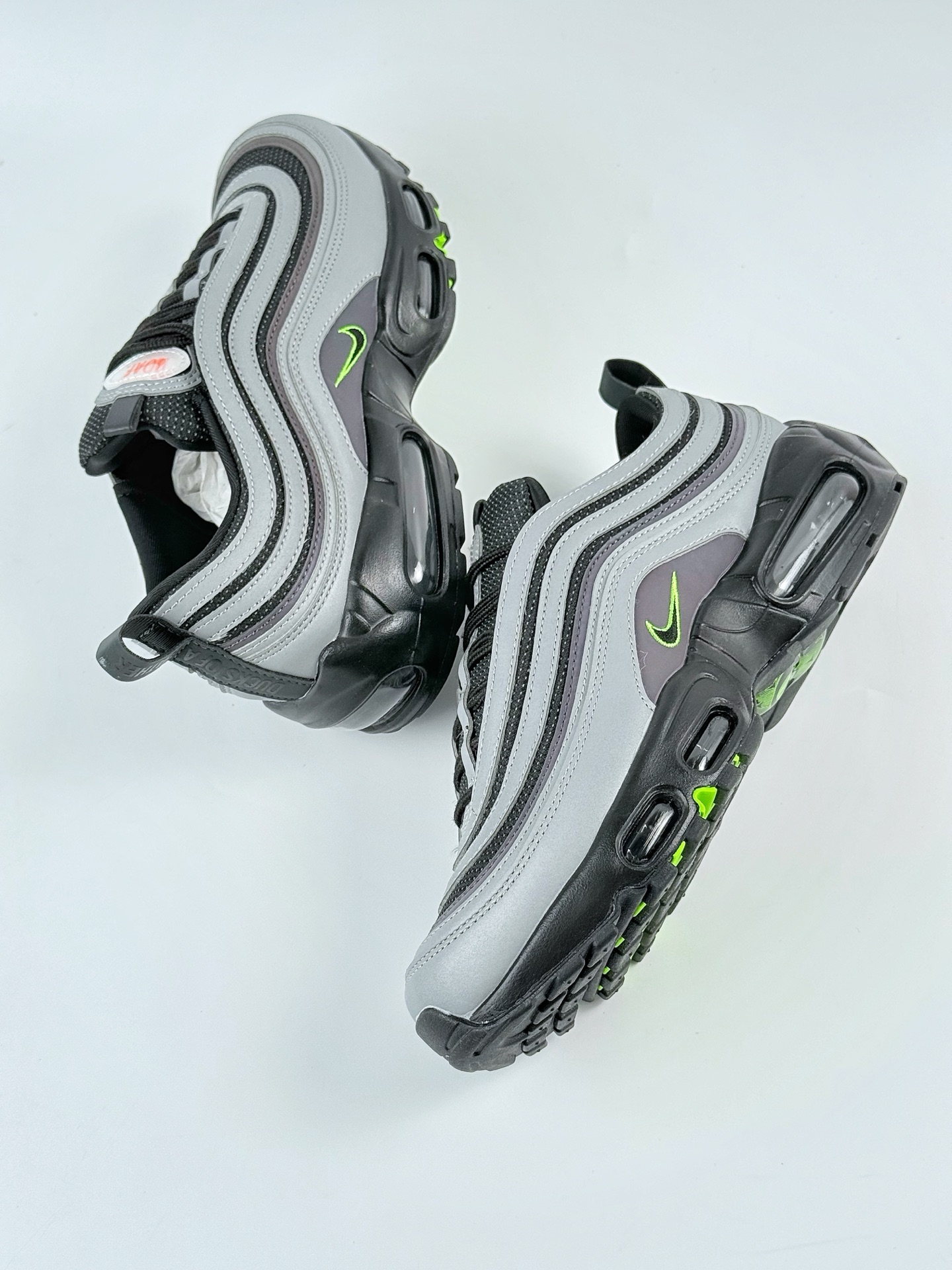 Division Street x Nike Air Max 95/97 复刻灰黑 纯原版本 复古休闲跑步鞋 IM2174-001