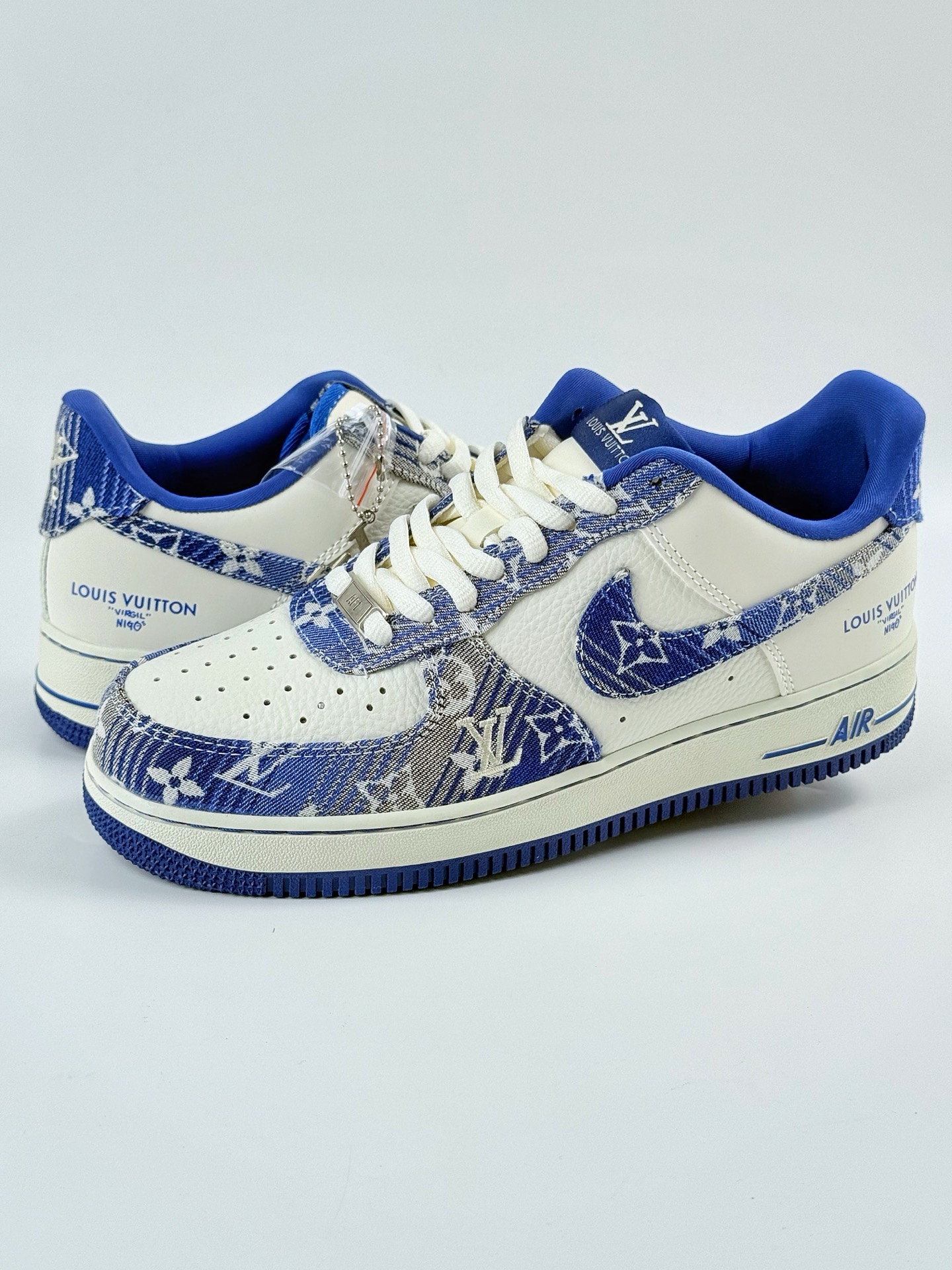 Nike Air Force 1 Low 07 x Louis Vuitton 蓝白 SC9207-540
