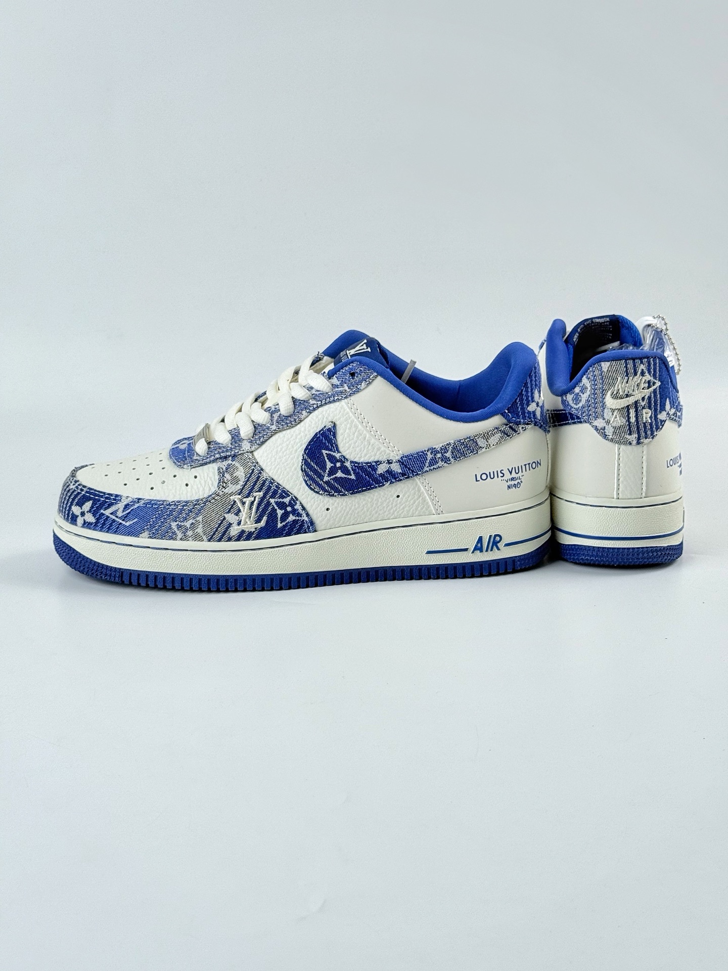 Nike Air Force 1 Low 07 x Louis Vuitton 蓝白 SC9207-540
