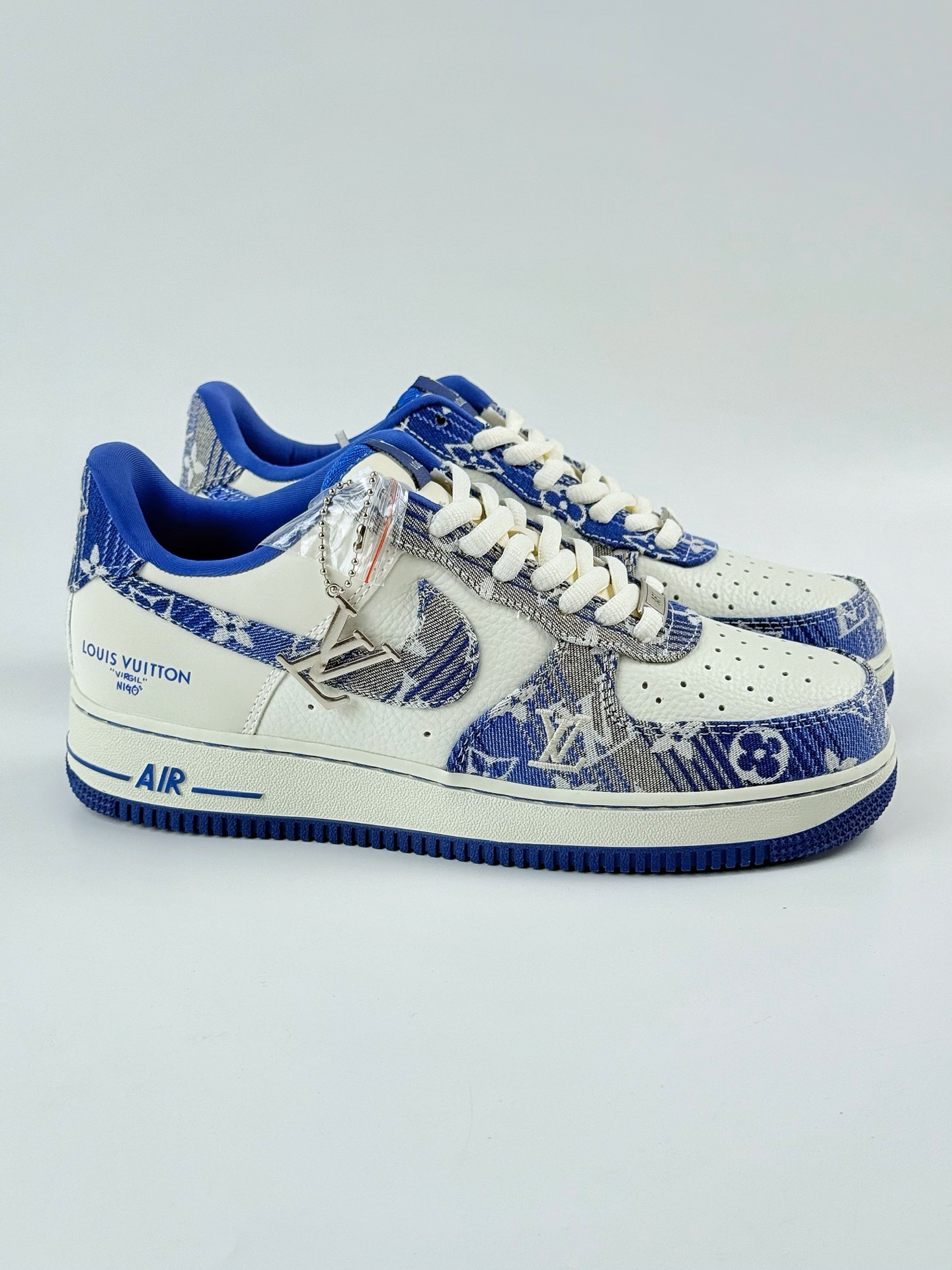 Nike Air Force 1 Low 07 x Louis Vuitton 蓝白 SC9207-540