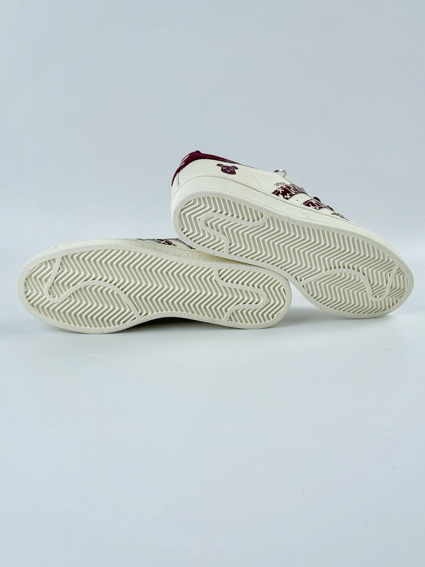 220 AD Originals Superstar 小熊 白酒红 AD8011