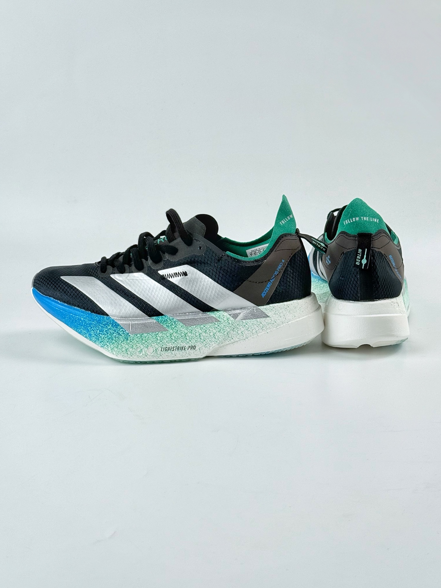 Ad Adizero Adios 4 M轻盈跑鞋 耐磨减震专业跑步鞋 JR6365