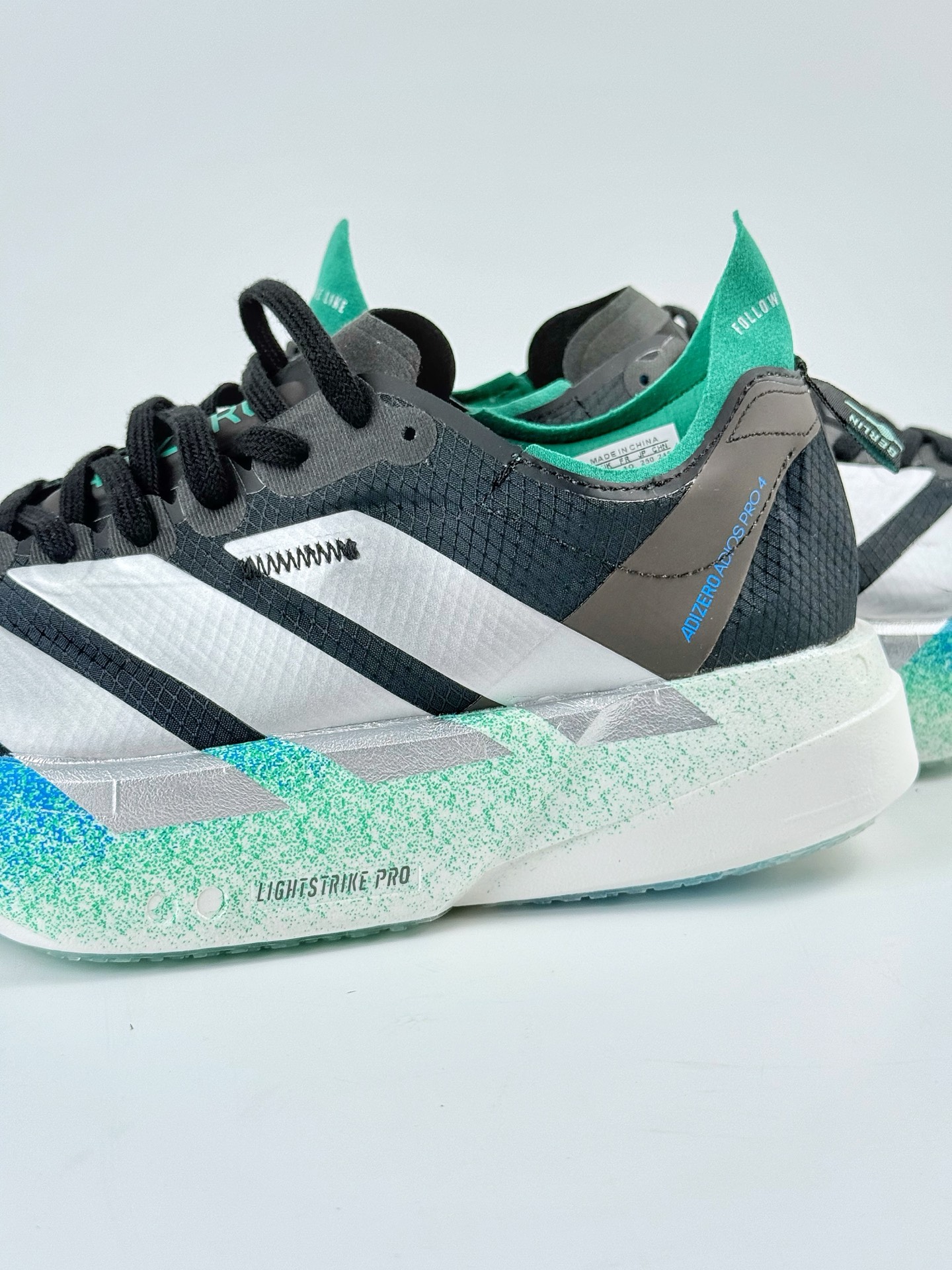 Ad Adizero Adios 4 M轻盈跑鞋 耐磨减震专业跑步鞋 JR6365