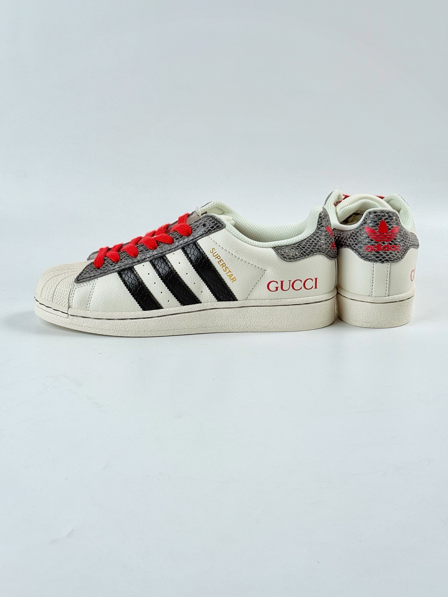 AD Originals Superstar x GUCCI 白黑红 JP9969