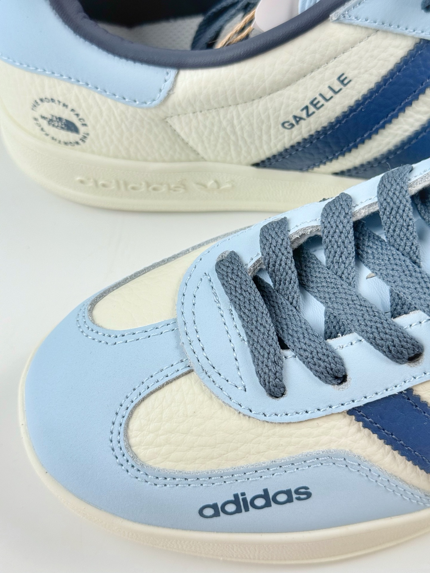 adidas Originals Gazelle INdoor x The North Face 三叶草休闲防滑耐磨低帮板鞋 DD6609