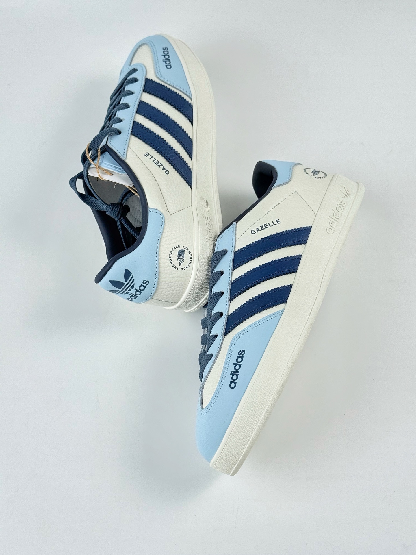 adidas Originals Gazelle INdoor x The North Face 三叶草休闲防滑耐磨低帮板鞋 DD6609