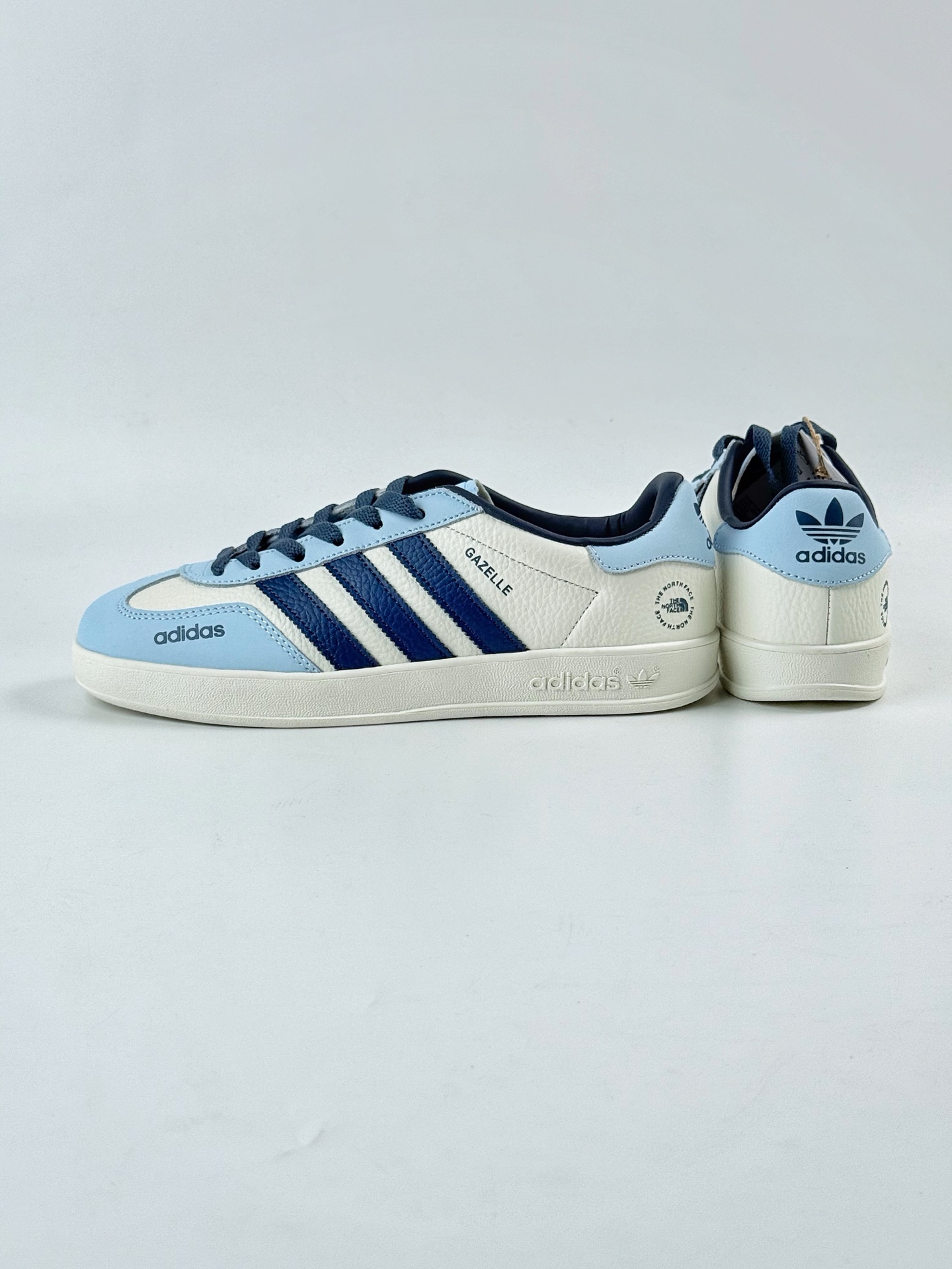 adidas Originals Gazelle INdoor x The North Face 三叶草休闲防滑耐磨低帮板鞋 DD6609
