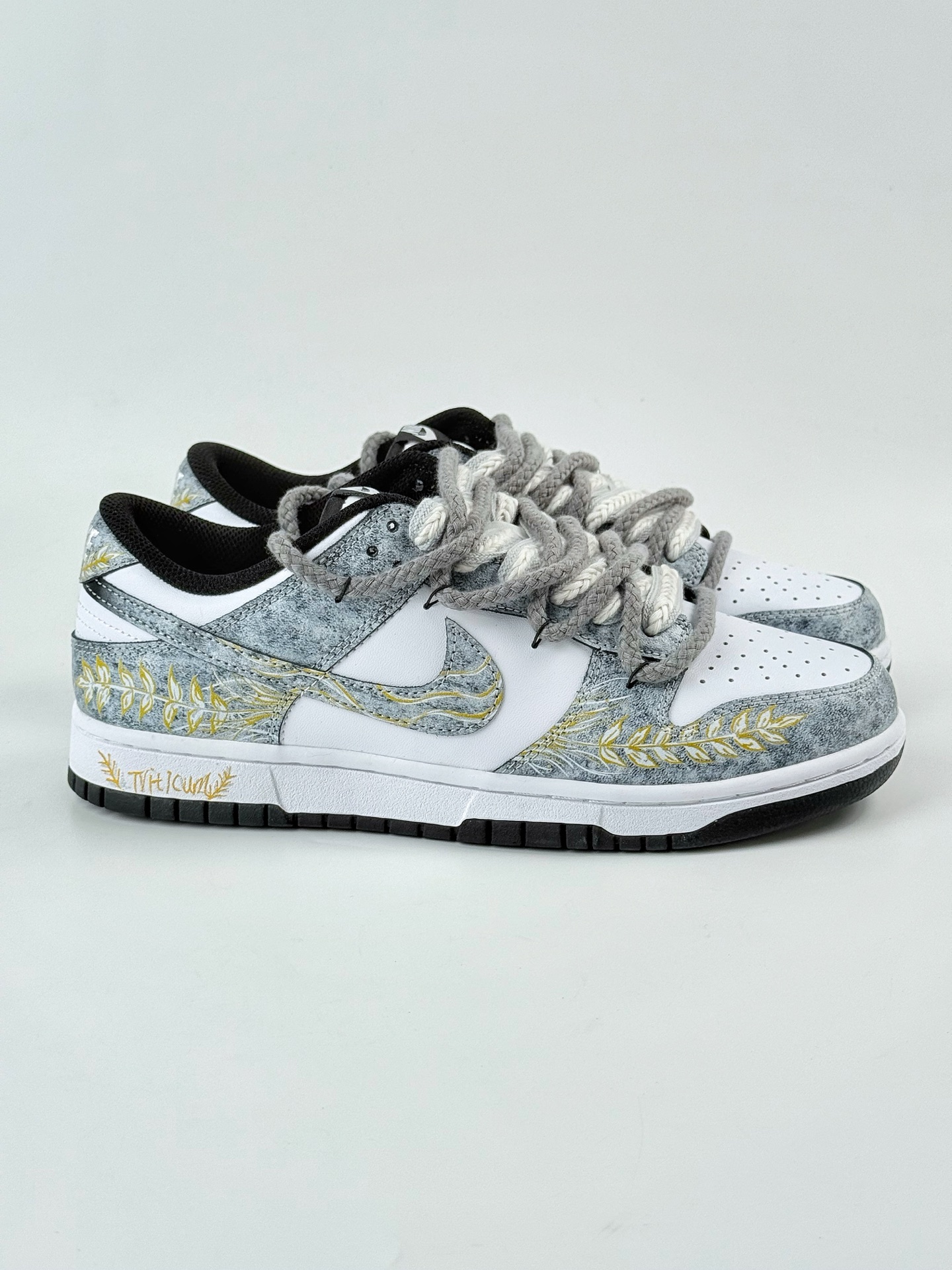 Nike SB Dunk Low 江浸月 风吹麦浪 灰白金  DD1391-100
