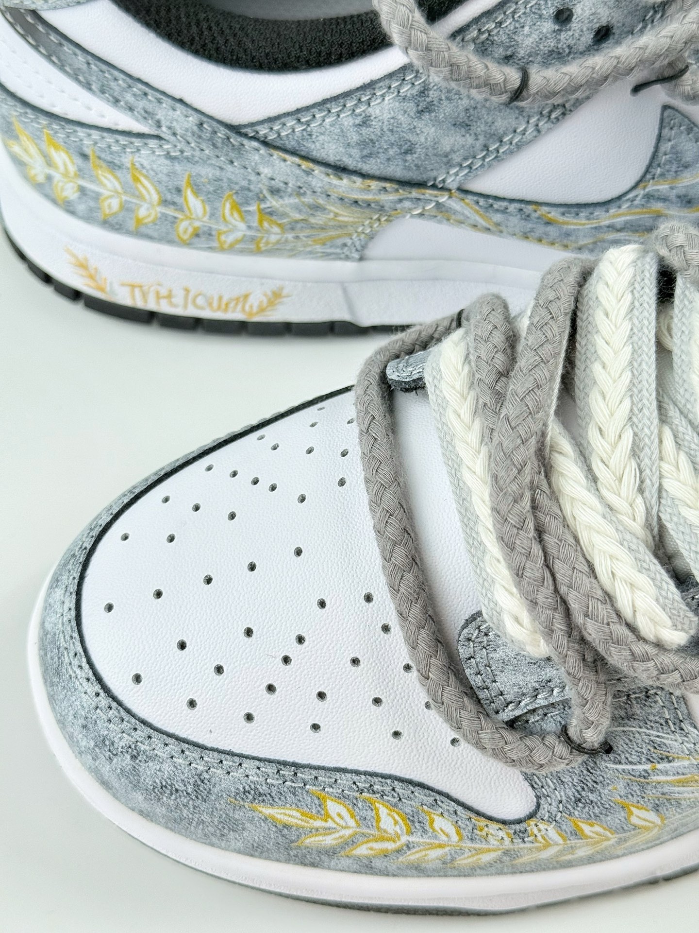 Nike SB Dunk Low 江浸月 风吹麦浪 灰白金  DD1391-100