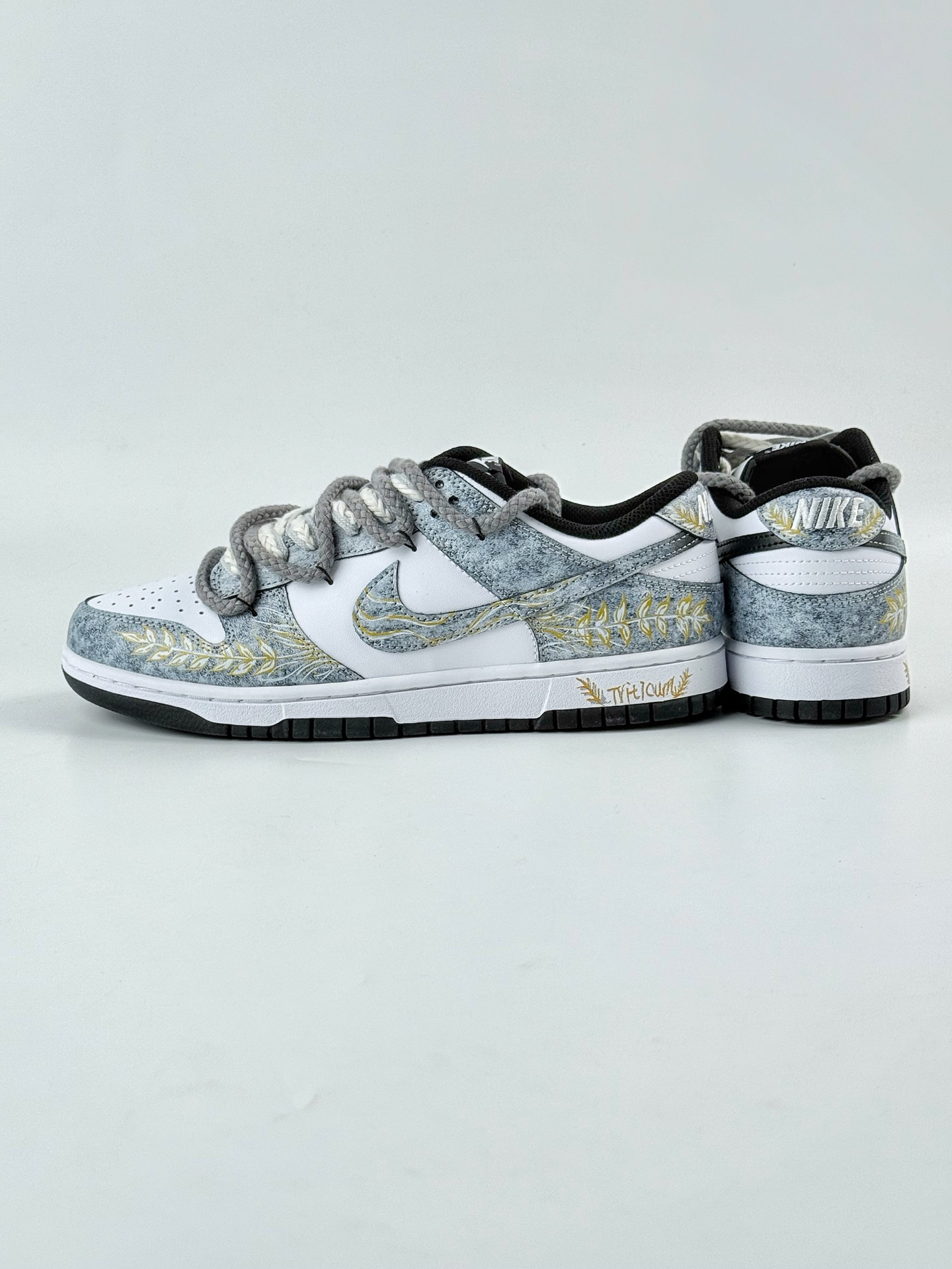 Nike SB Dunk Low 江浸月 风吹麦浪 灰白金  DD1391-100