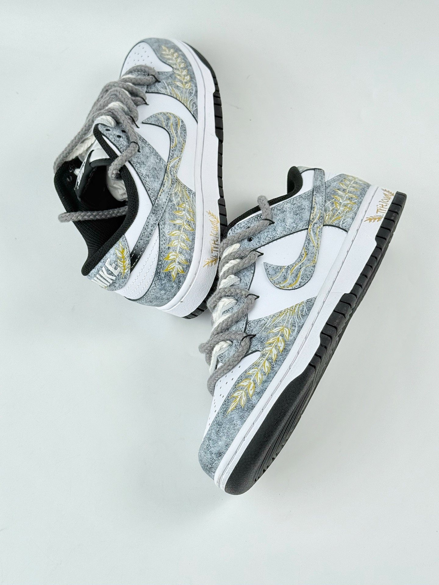 Nike SB Dunk Low 江浸月 风吹麦浪 灰白金  DD1391-100