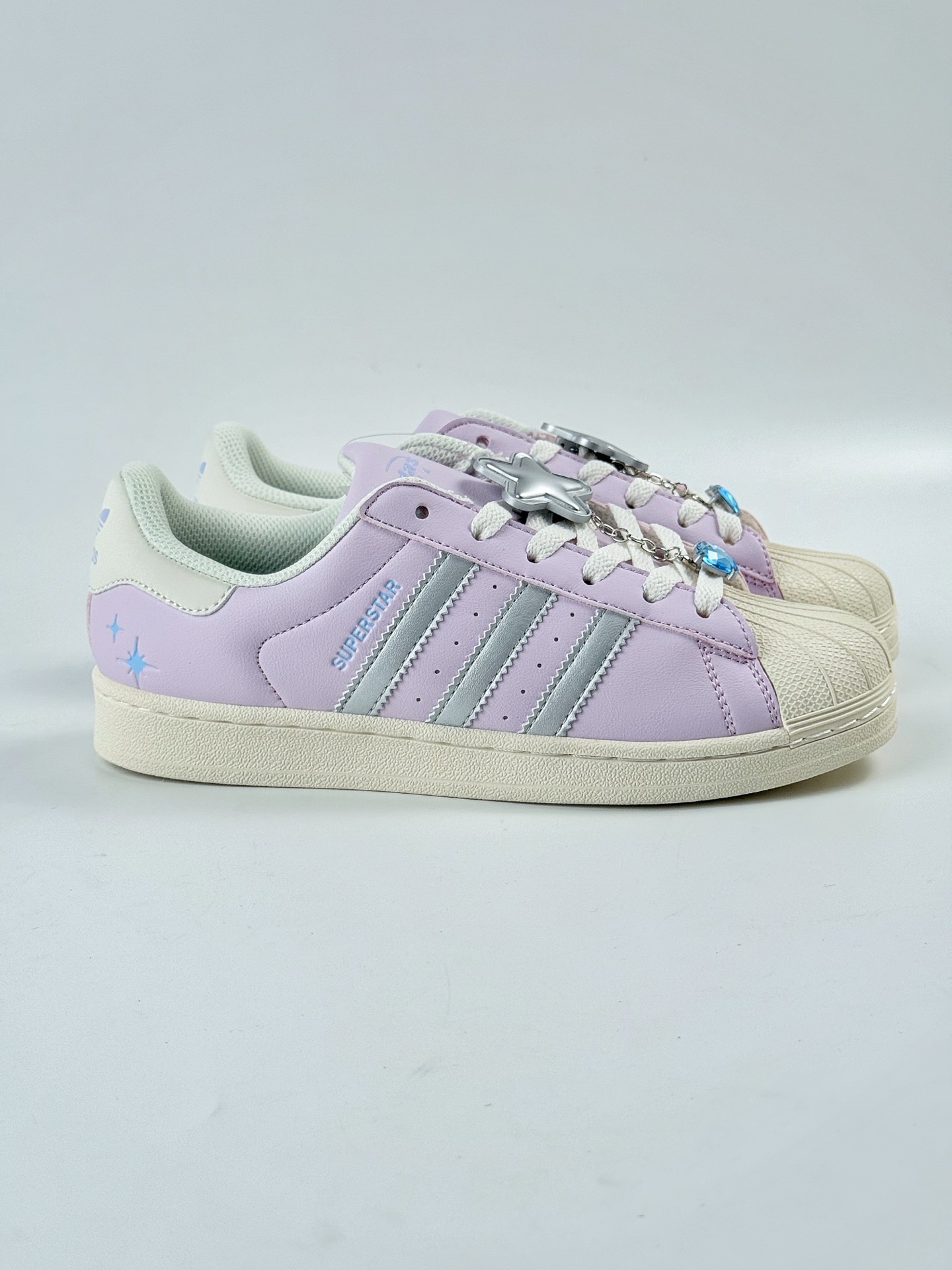 AD Originals Superstar W 贝壳头 灰紫  JQ8776