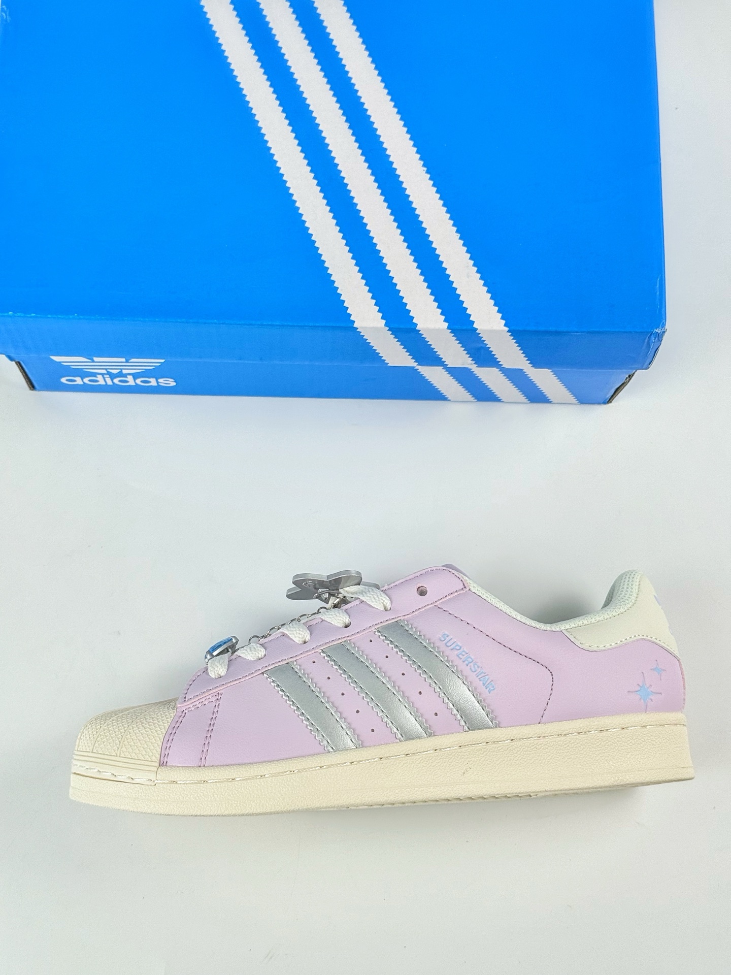 AD Originals Superstar W 贝壳头 灰紫  JQ8776