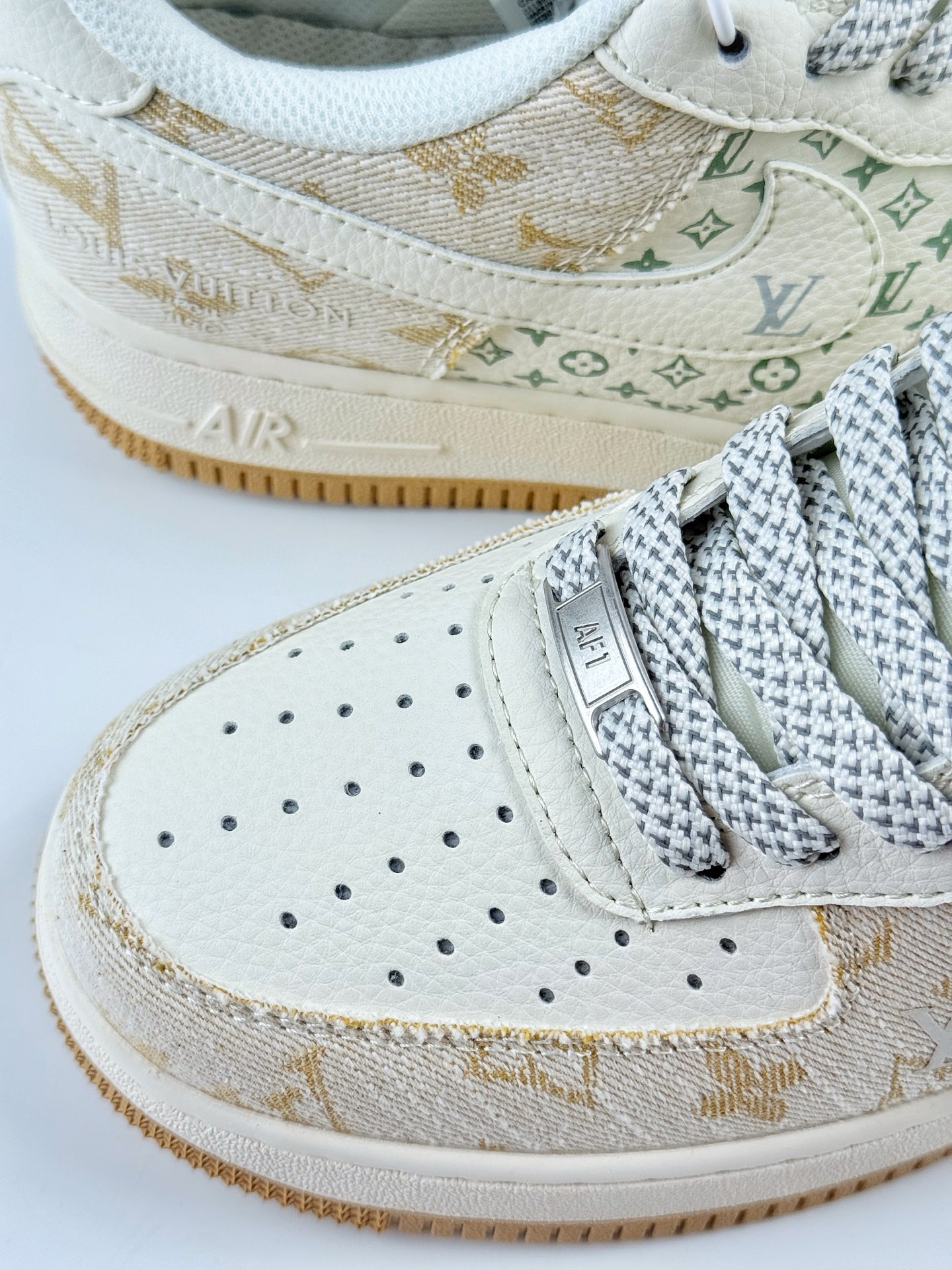 Nike Air Force 1 Low 07 x Louis Vuitton 白黄满天星  YX5066-330