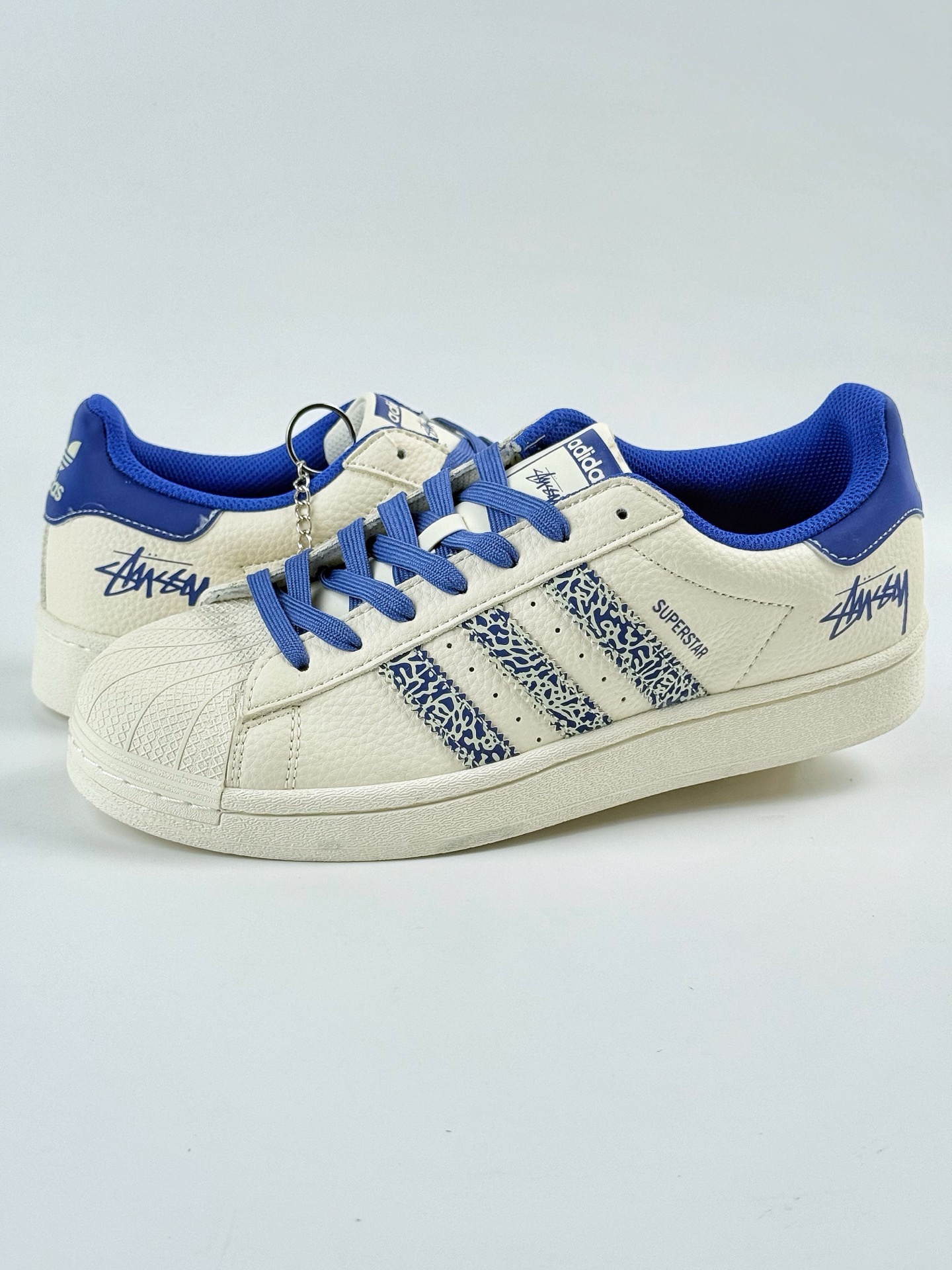 AD Originals Superstar x Stussy 白蓝 XG0009 AD Originals Superstar x Stussy 白蓝 XG0009