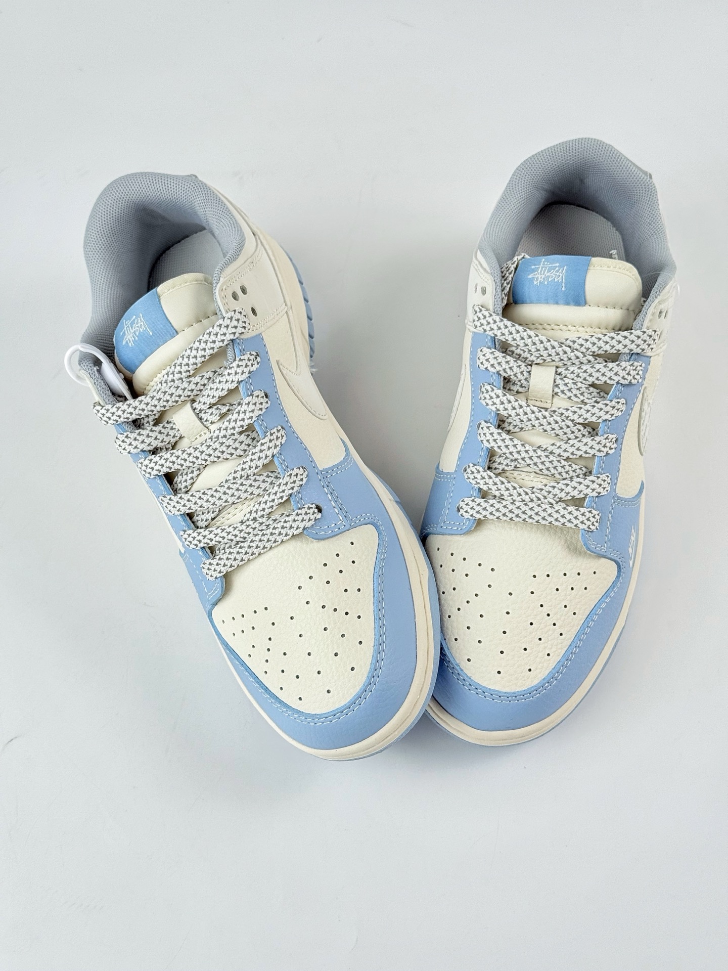 Nike SB Dunk Low x Stussy 蓝白小勾满天星  XS6089-591