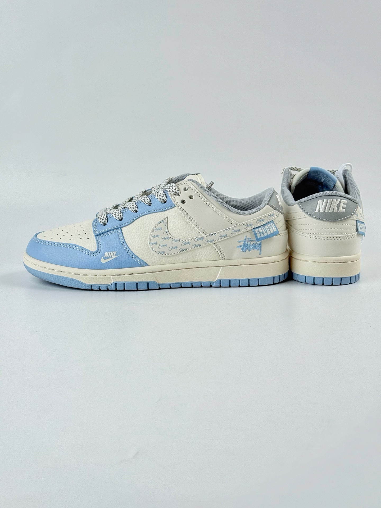 Nike SB Dunk Low x Stussy 蓝白小勾满天星  XS6089-591