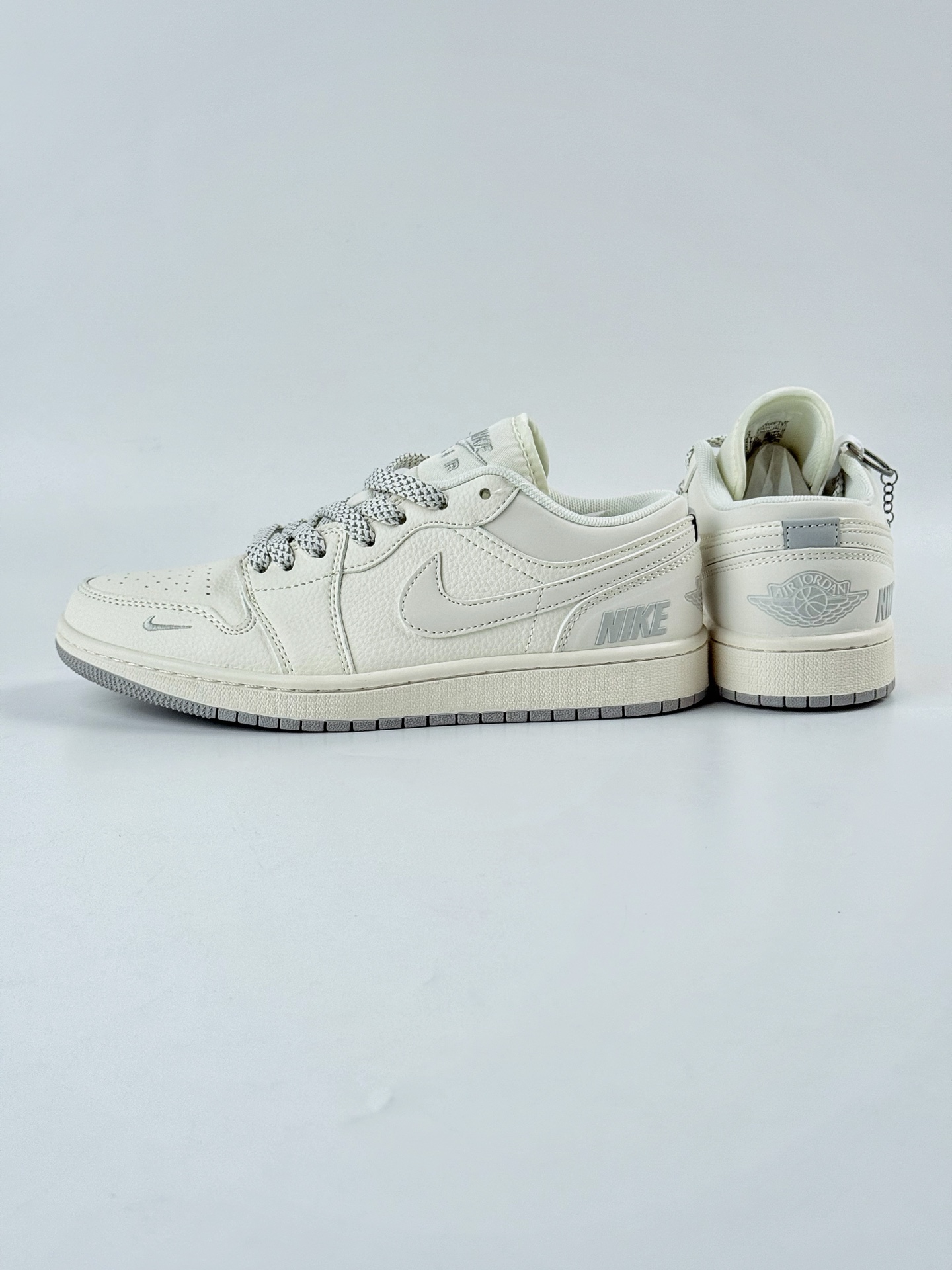 Air Jordan 1 Retro Low x NIKE 白灰小勾满天星  XX3168-187