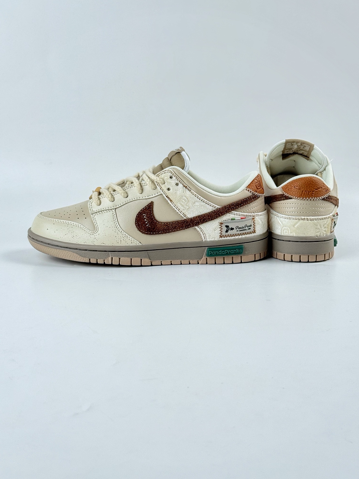 Nike SB Dunk Low ”Double Swoosh” 熊猫恶作剧 冬梦奇缘 御光 米褐 HQ1175-240