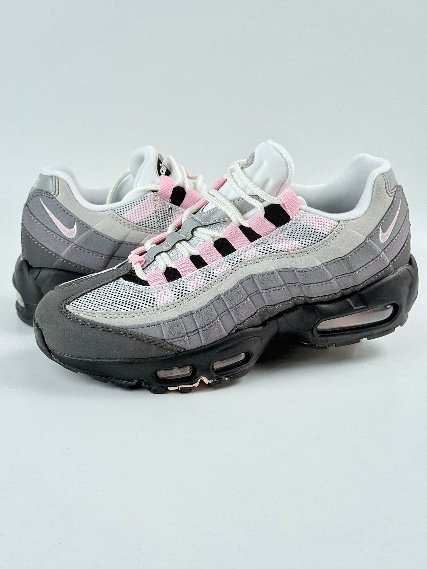 Division Street x Nike Air Max 95/97 复刻灰粉 纯原版本 复古休闲跑步鞋  CJ0588-001