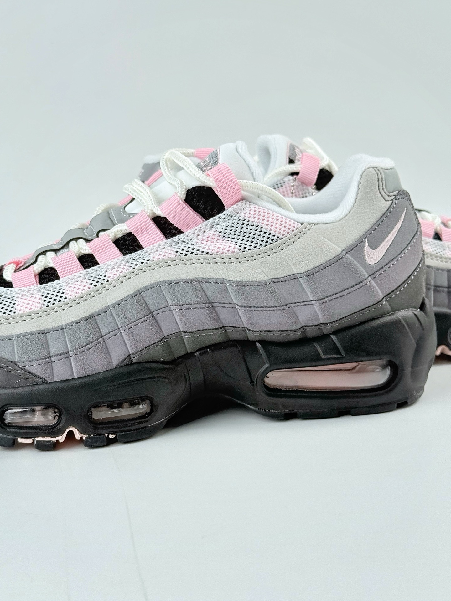 Division Street x Nike Air Max 95/97 复刻灰粉 纯原版本 复古休闲跑步鞋  CJ0588-001