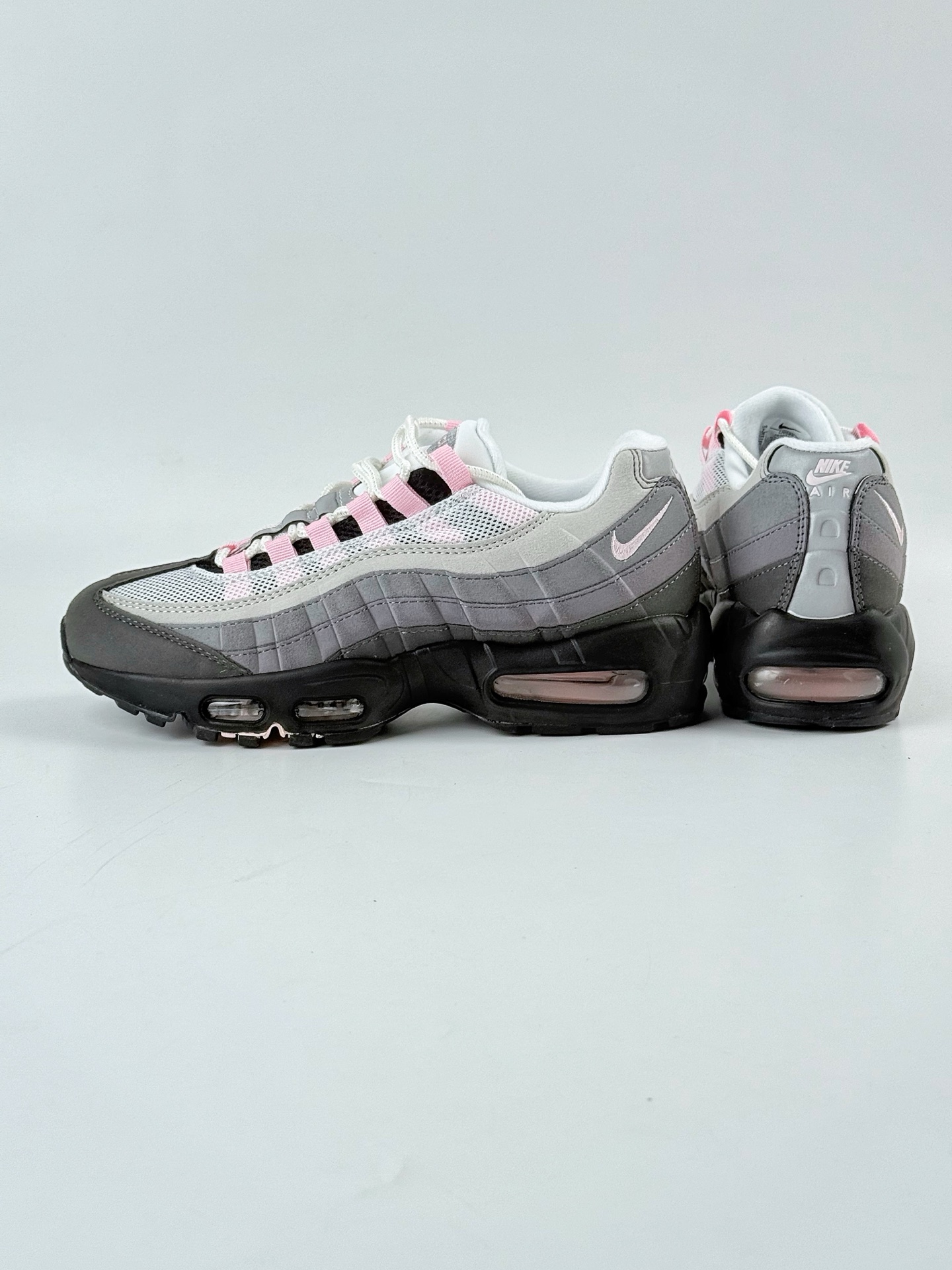 Division Street x Nike Air Max 95/97 复刻灰粉 纯原版本 复古休闲跑步鞋  CJ0588-001
