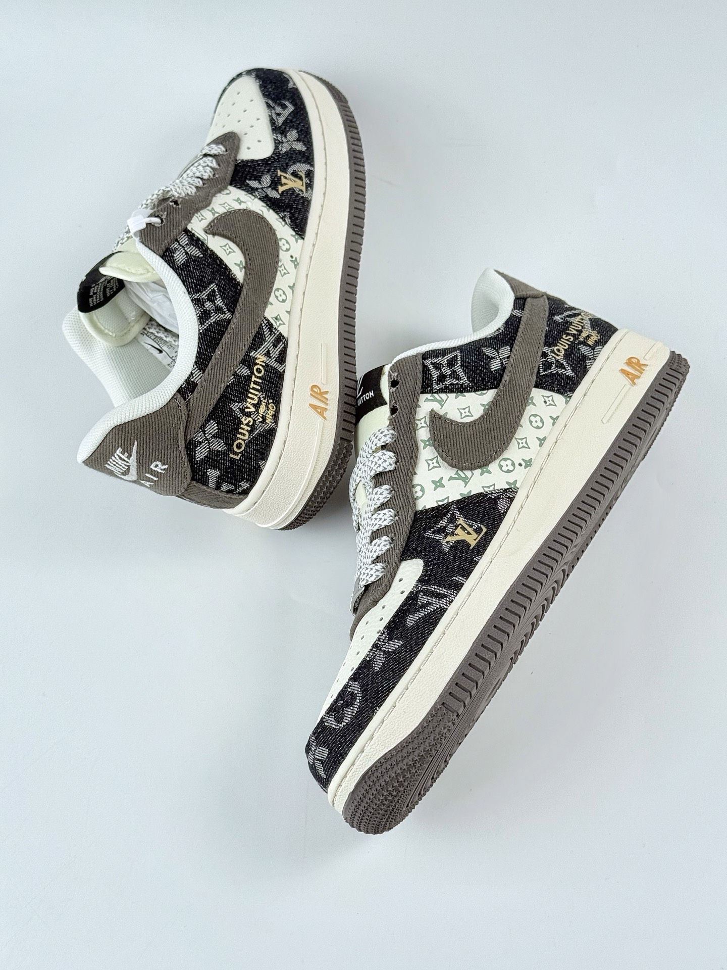 Nike Air Force 1 Low 07 x Louis Vuitton 黑白满天星 JJ2508-703 Nike Air Force 1 Low 07 x Louis Vuitton 黑白满天星 JJ2508-703