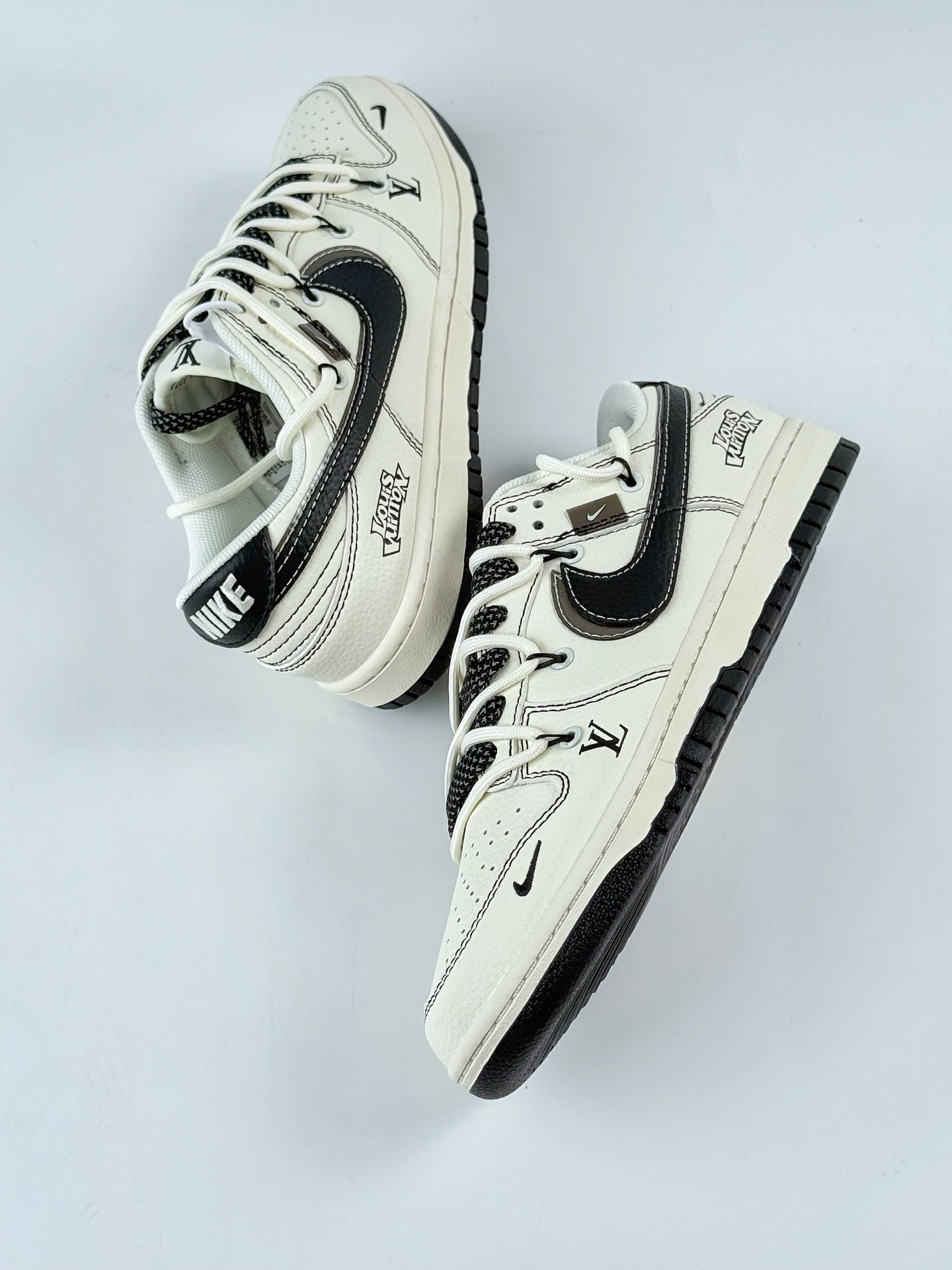 Nike SB Dunk Low x Louis Vuitton 白黑小勾满天星 DM6868-076 Nike SB Dunk Low x Louis Vuitton 白黑小勾满天星 DM6868-076