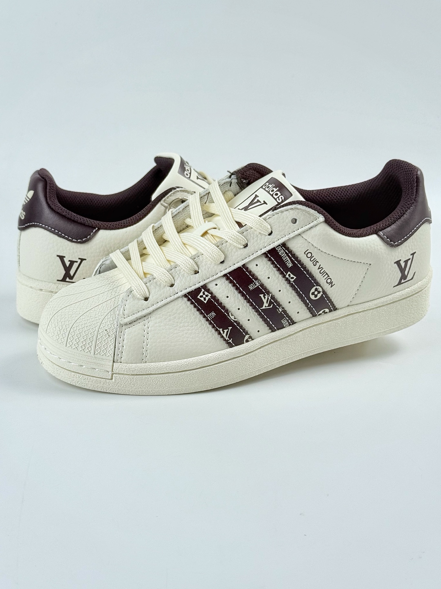 AD Originals Superstar x Louis Vuitton 白棕 XS0015 AD Originals Superstar x Louis Vuitton 白棕 XS0015