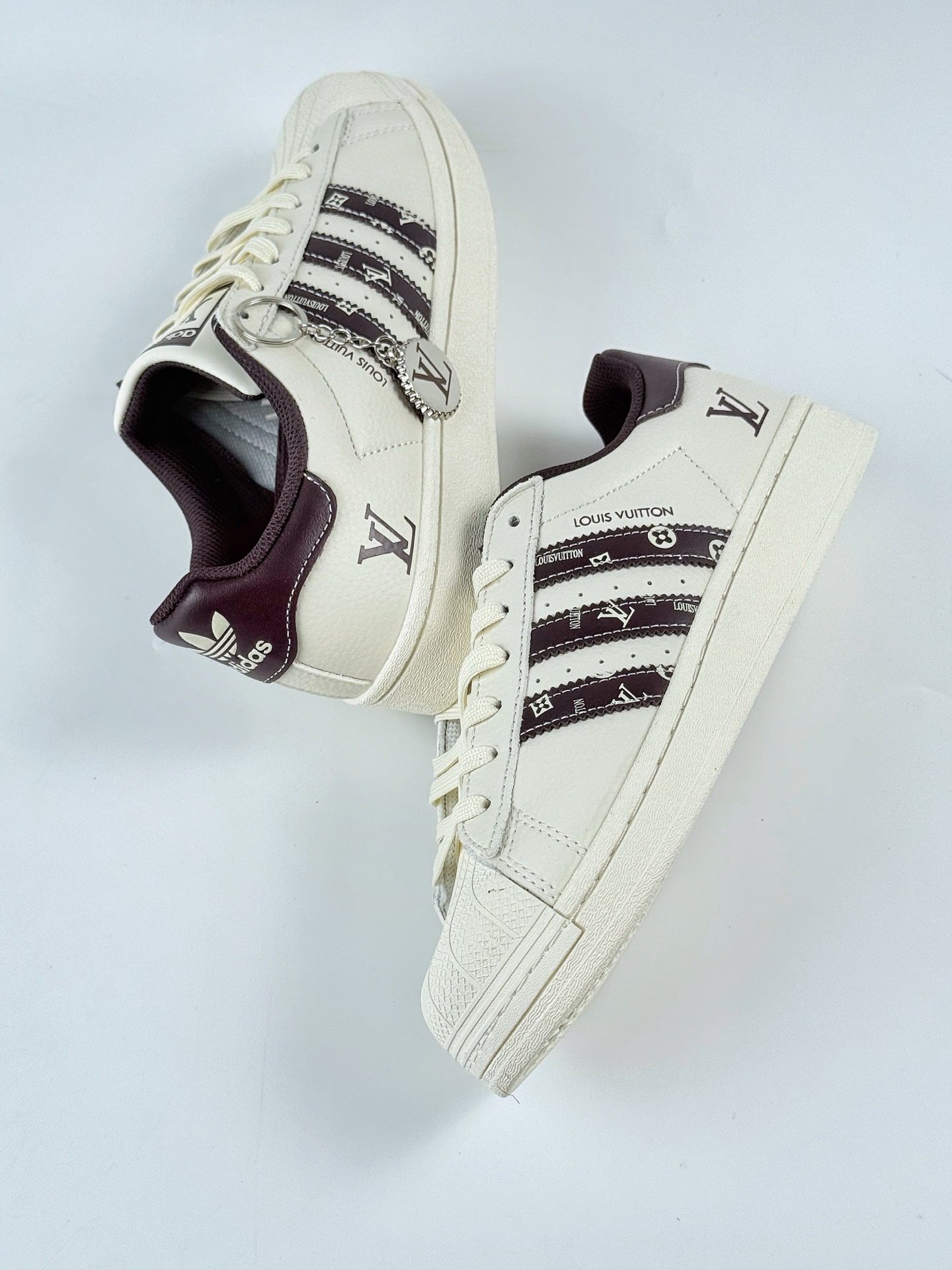 AD Originals Superstar x Louis Vuitton 白棕 XS0015 AD Originals Superstar x Louis Vuitton 白棕 XS0015