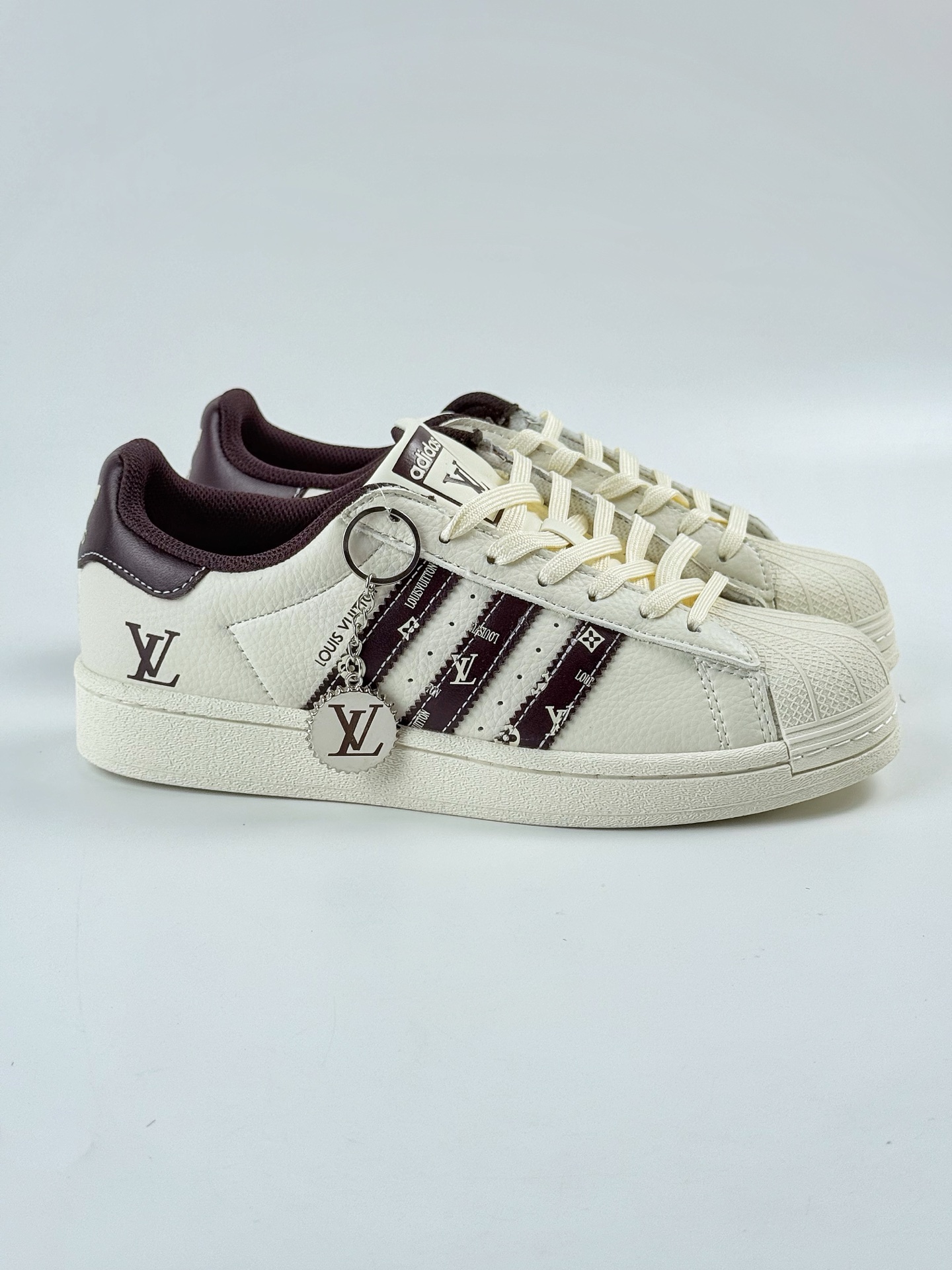 AD Originals Superstar x Louis Vuitton 白棕 XS0015 AD Originals Superstar x Louis Vuitton 白棕 XS0015