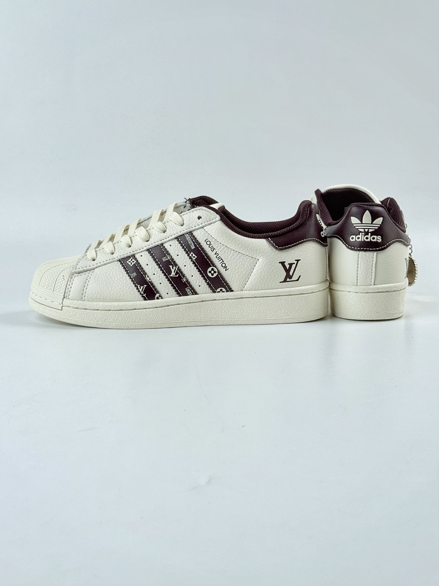 AD Originals Superstar x Louis Vuitton 白棕 XS0015 AD Originals Superstar x Louis Vuitton 白棕 XS0015