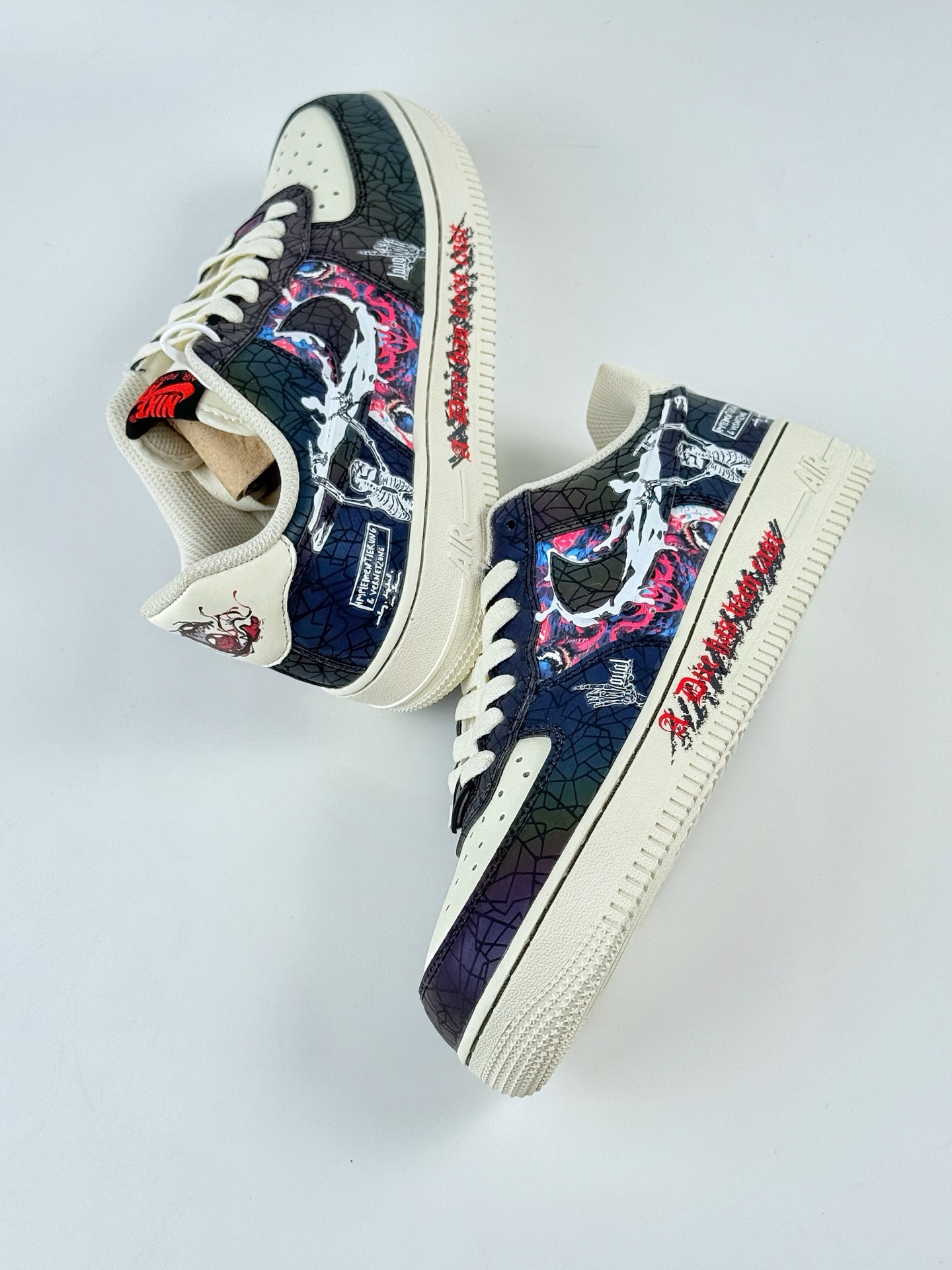 Nike Air Force 1 Low 07 定制暗黑蜘蛛侠  DY2032-320