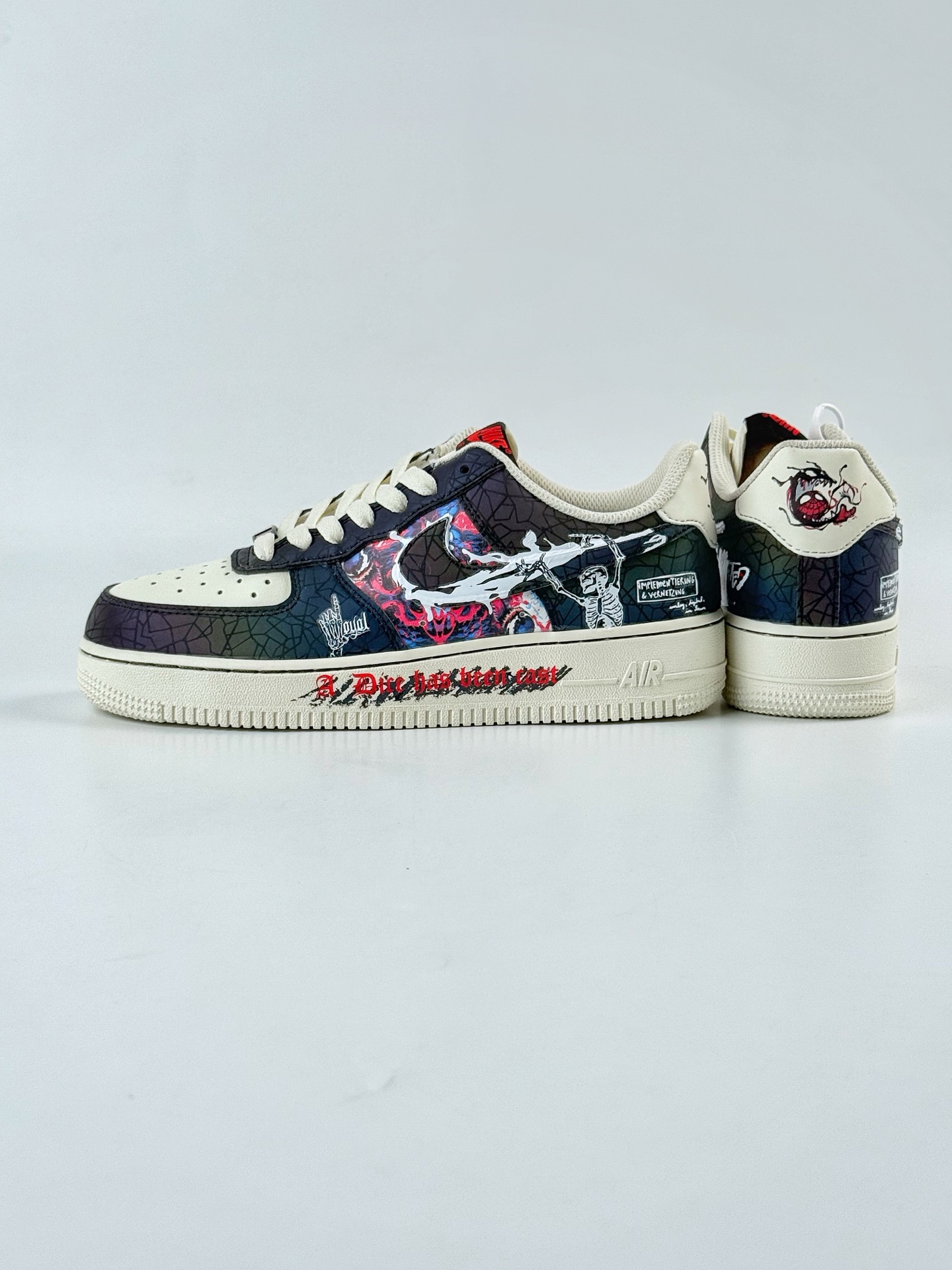 Nike Air Force 1 Low 07 定制暗黑蜘蛛侠  DY2032-320