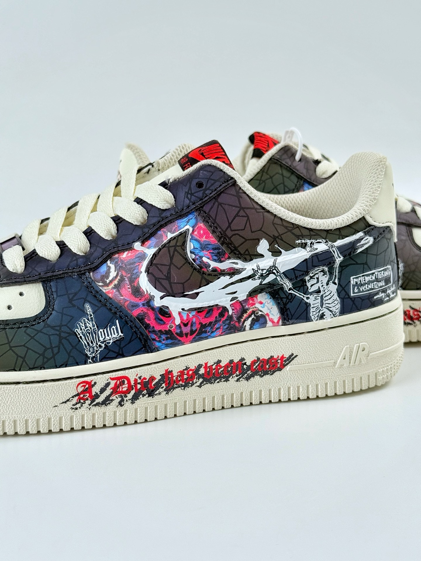 Nike Air Force 1 Low 07 定制暗黑蜘蛛侠  DY2032-320