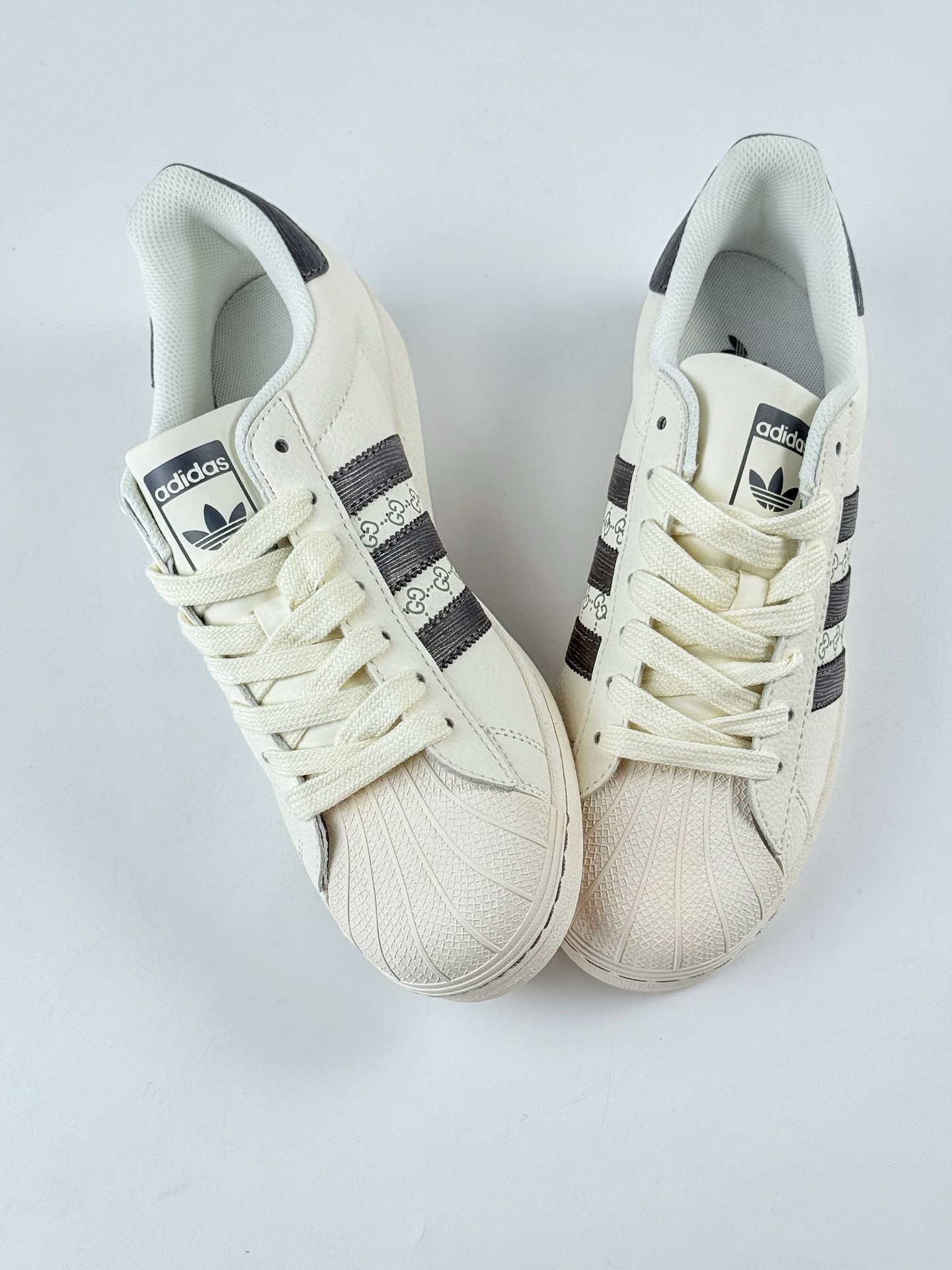 AD Originals Superstar x GUCCI 白黑  HS3073