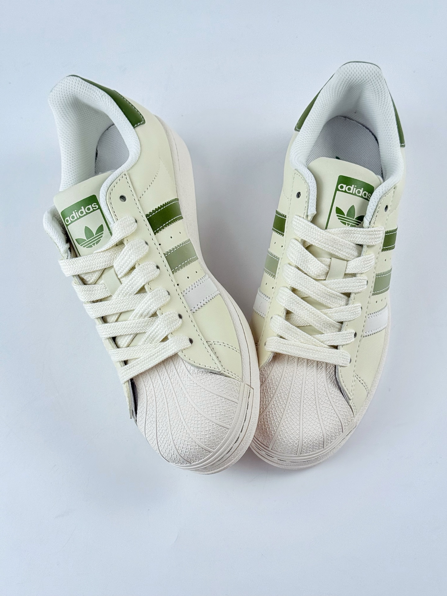 AD Originals Superstar x BAPE 白绿  HS3088