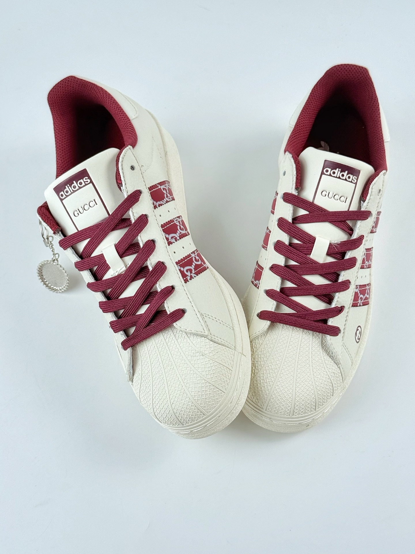 AD Originals Superstar x GUCCI 白红  DS0015