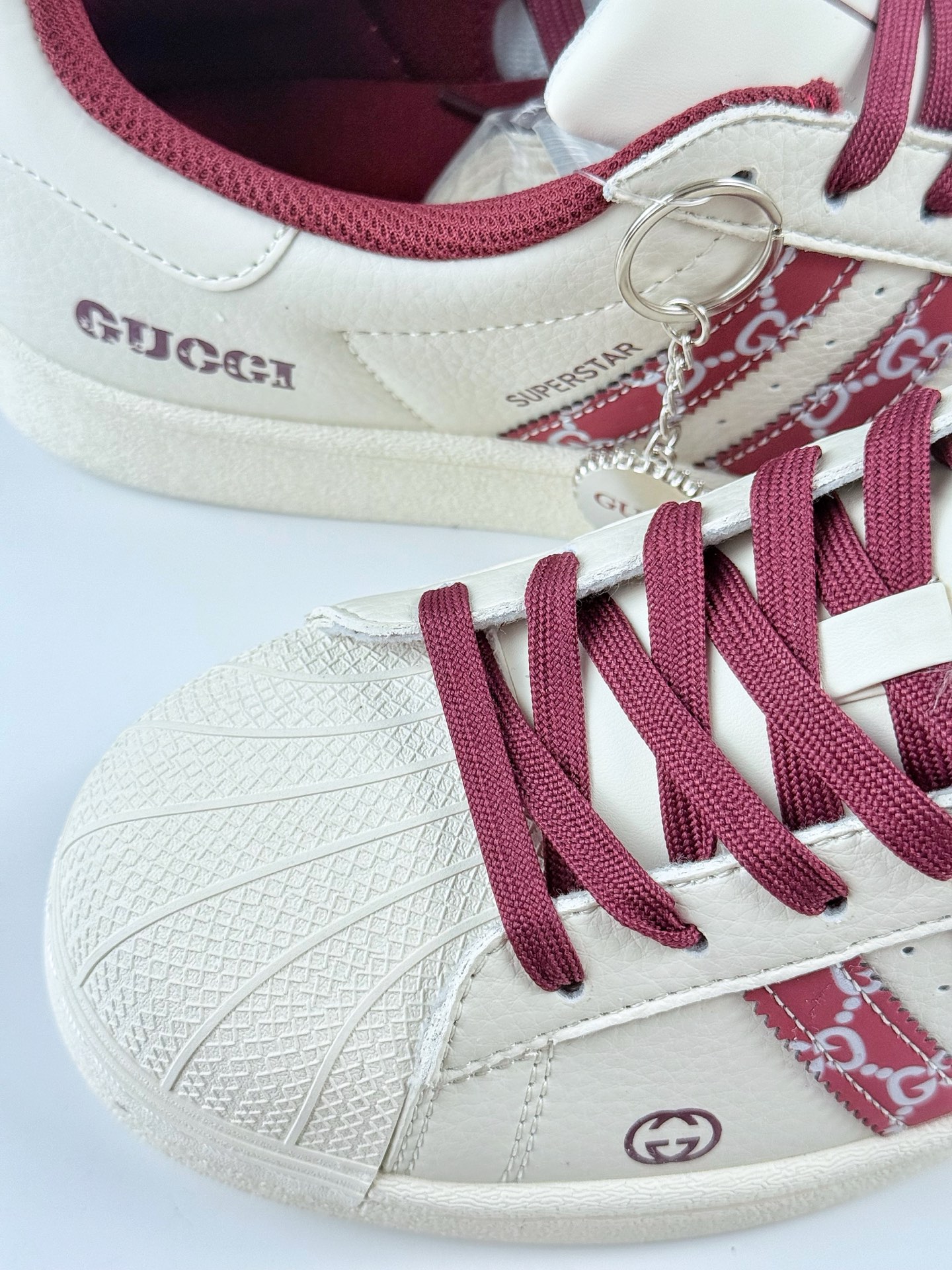 AD Originals Superstar x GUCCI 白红  DS0015